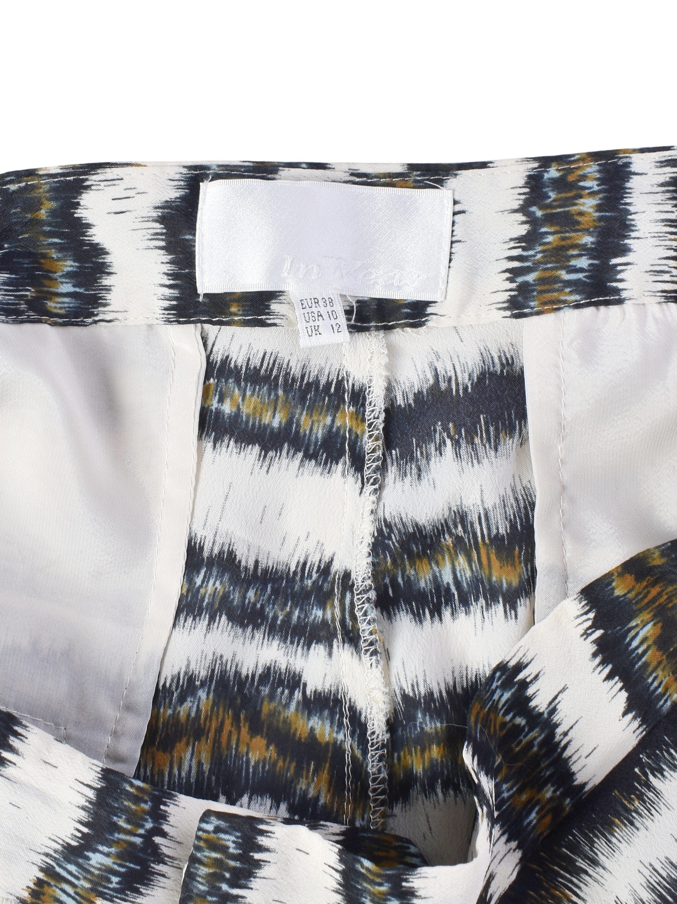 InWear Bukser - 38 / Dyreprint / Kvinde - SassyLAB Secondhand