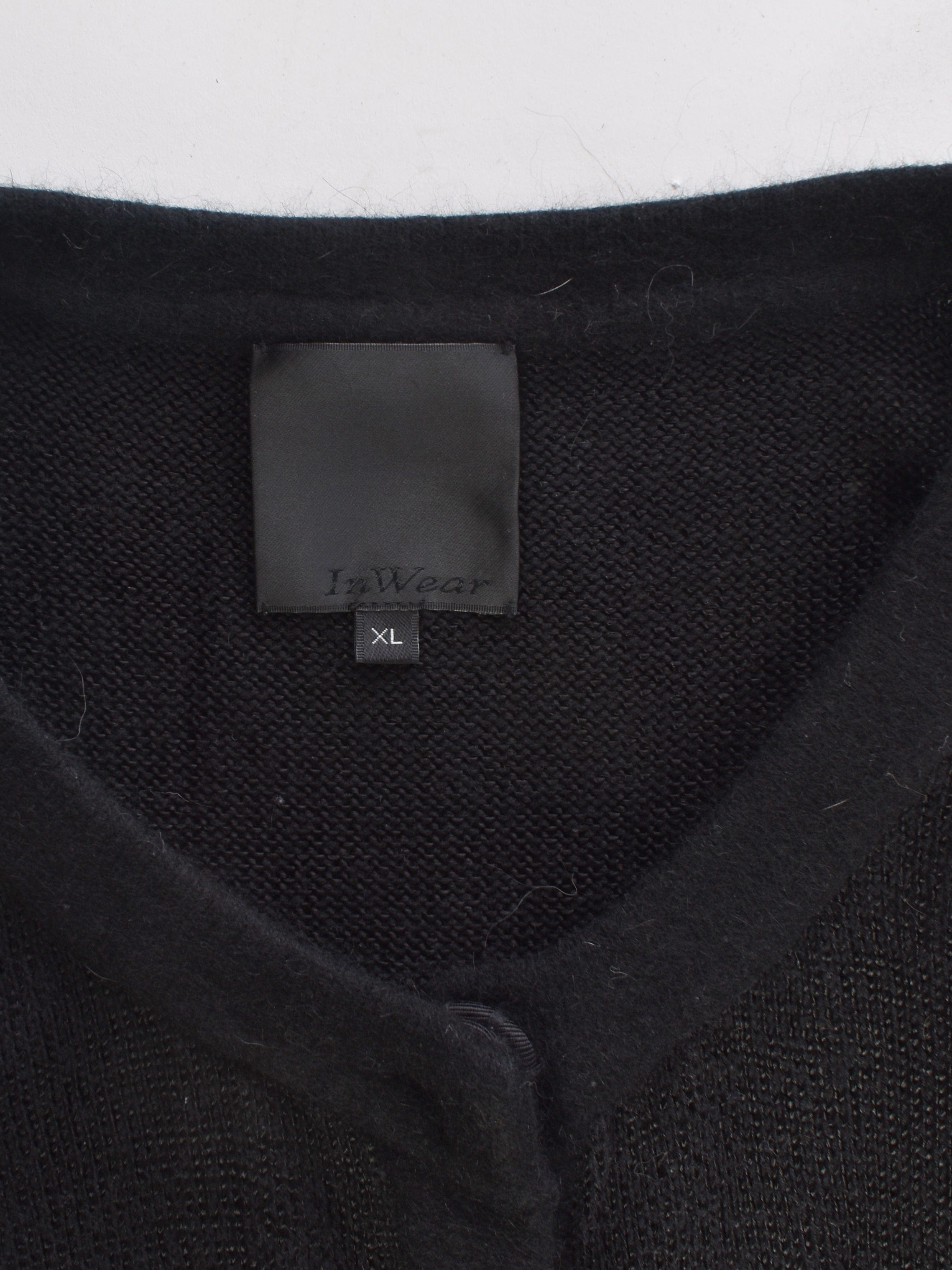 InWear Cardigan - XL / Sort / Kvinde - SassyLAB Secondhand