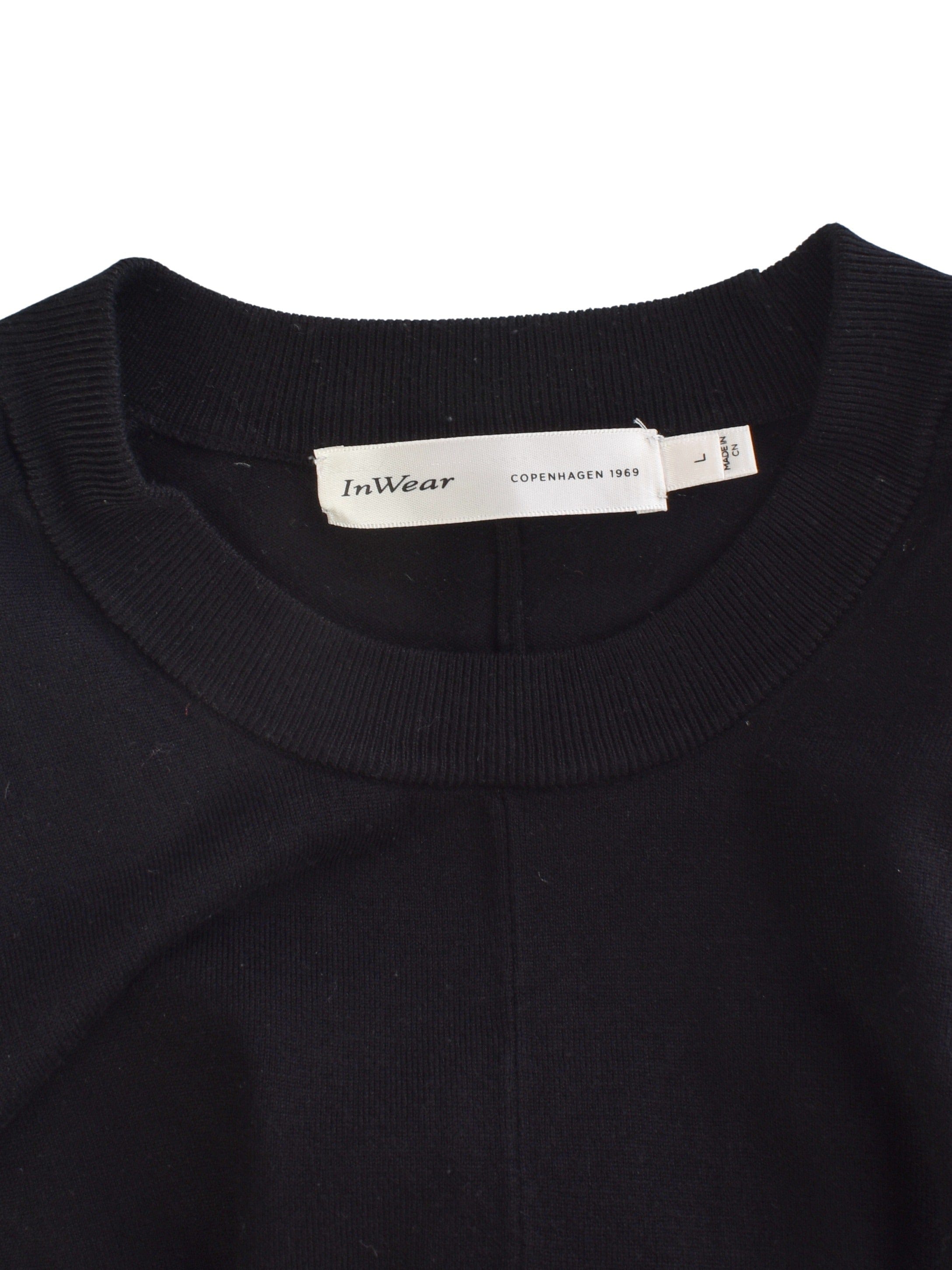 InWear Kjole - L / Sort / Kvinde - SassyLAB Secondhand