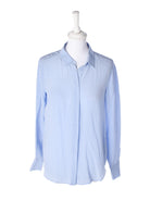InWear Skjorte - 34 / Blå / Kvinde - SassyLAB Secondhand