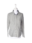 InWear Skjorte - 38 / Grå / Kvinde - SassyLAB Secondhand
