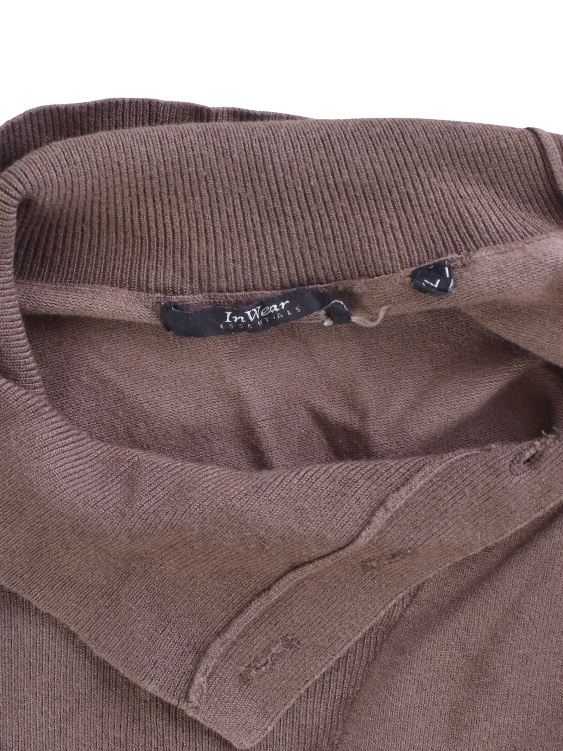 Inwear Sweater - XL / Brun / Kvinde - SassyLAB Secondhand