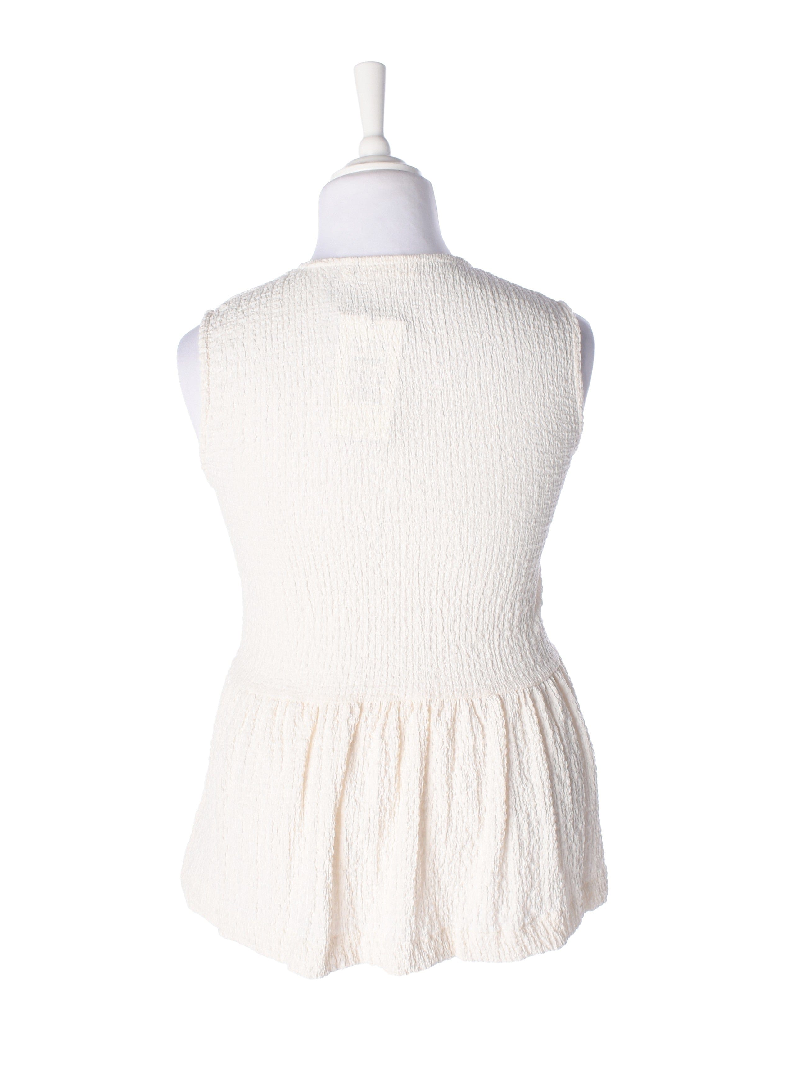 InWear Top - L / Hvid / Kvinde - SassyLAB Secondhand