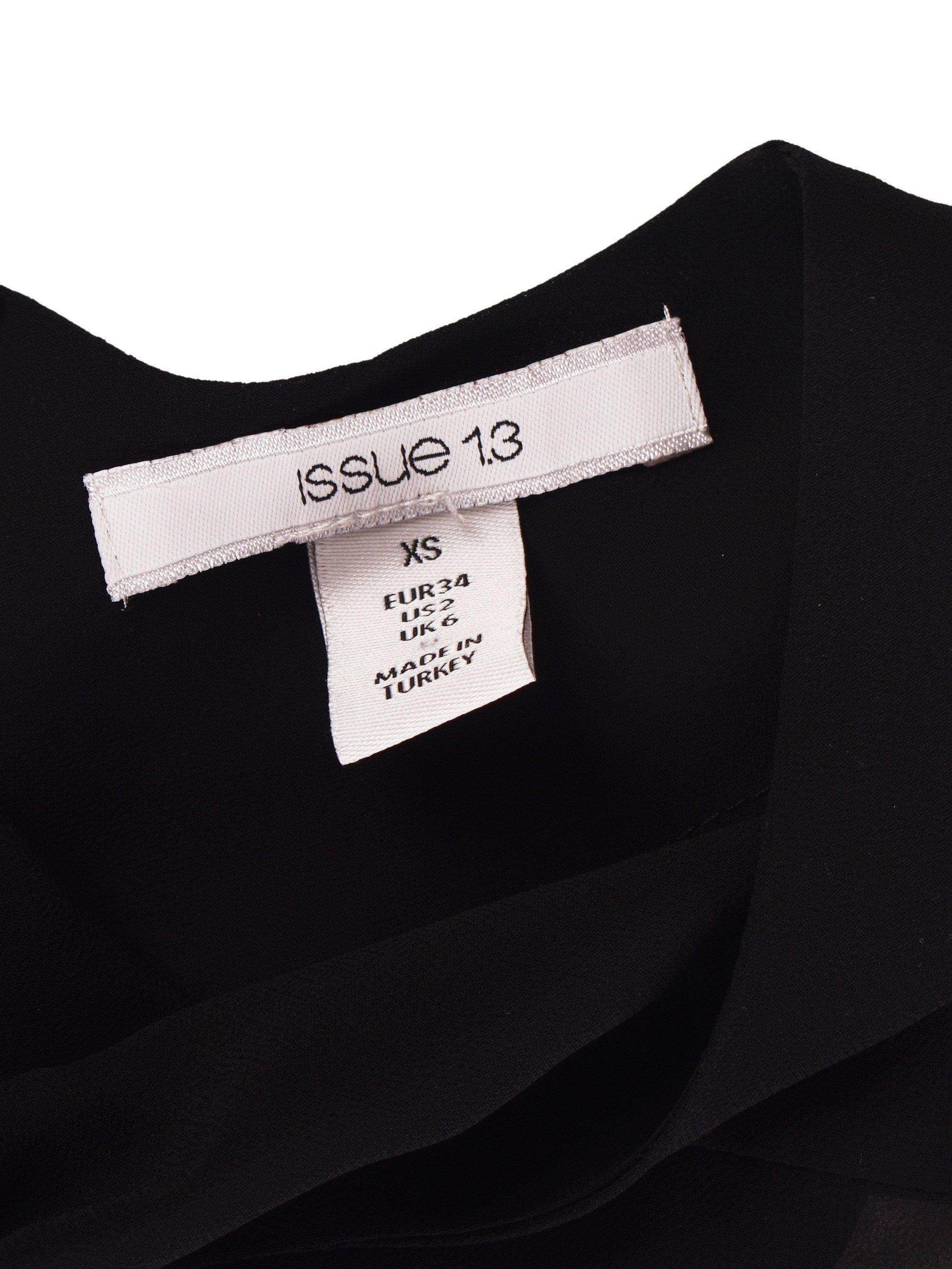 Issue 13 Bluse - XS / Sort / Kvinde - SassyLAB Secondhand