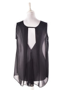 Issue 13 Bluse - XS / Sort / Kvinde - SassyLAB Secondhand