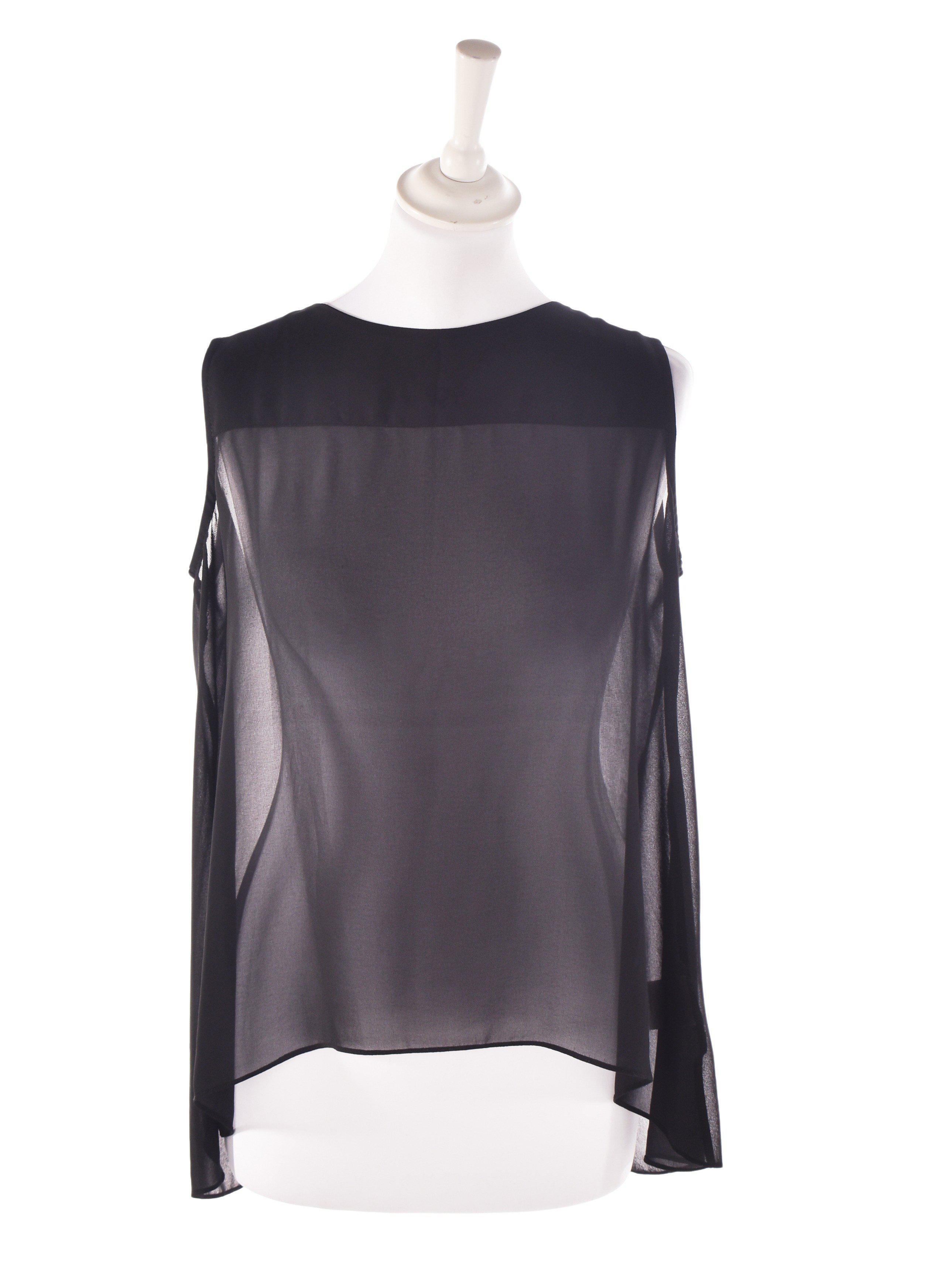 Issue 13 Bluse - XS / Sort / Kvinde - SassyLAB Secondhand