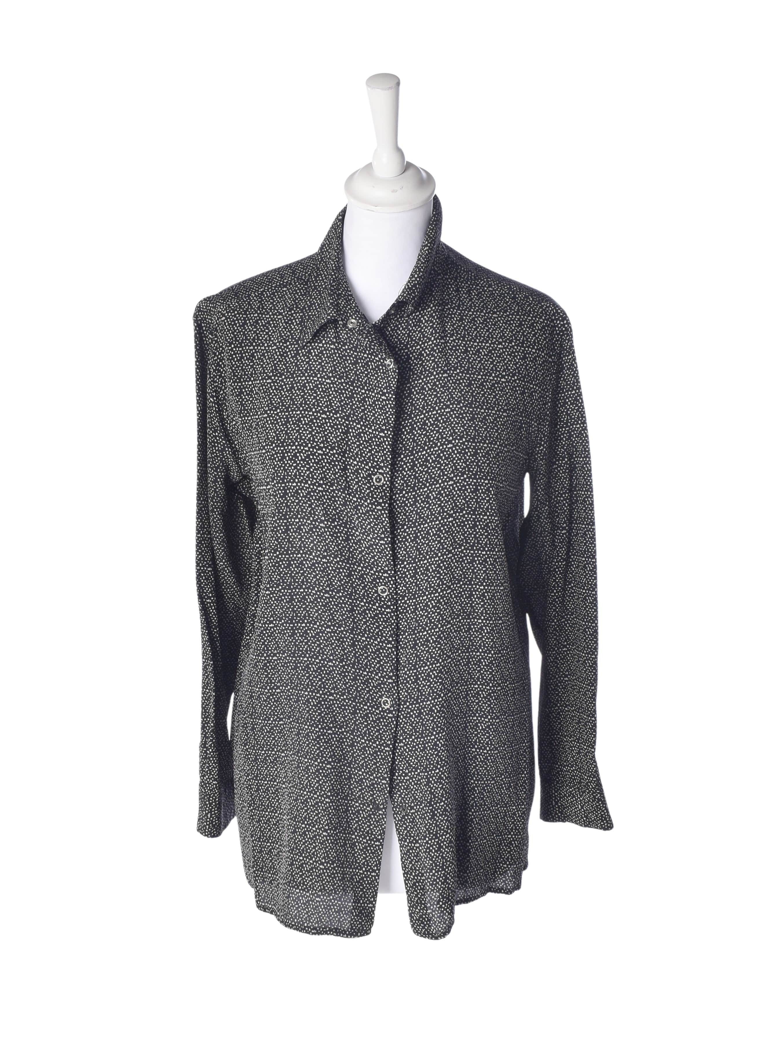 J. Lindeberg Skjorte - XL / Sort / Kvinde - SassyLAB Secondhand