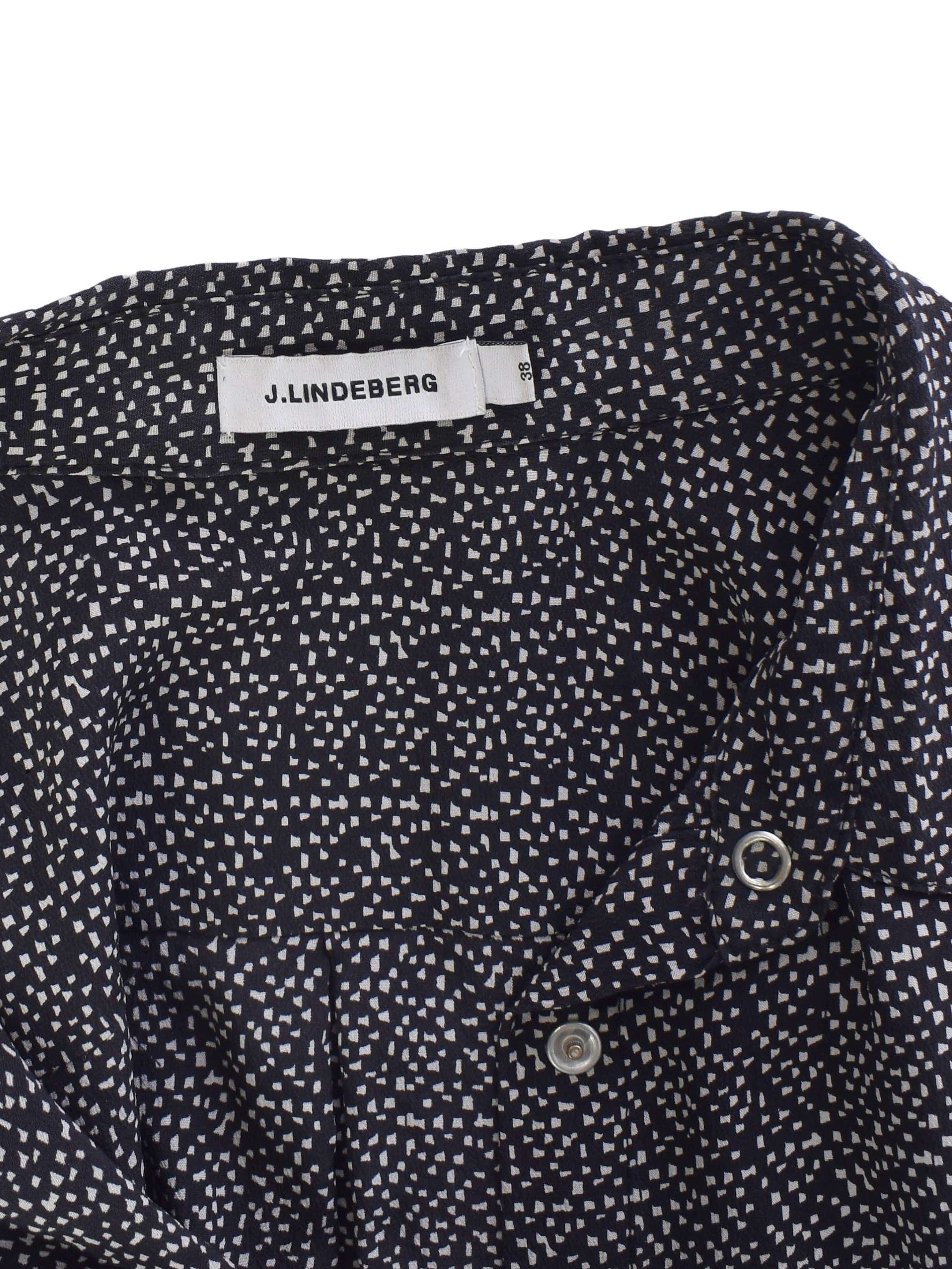 J. Lindeberg Skjorte - XL / Sort / Kvinde - SassyLAB Secondhand