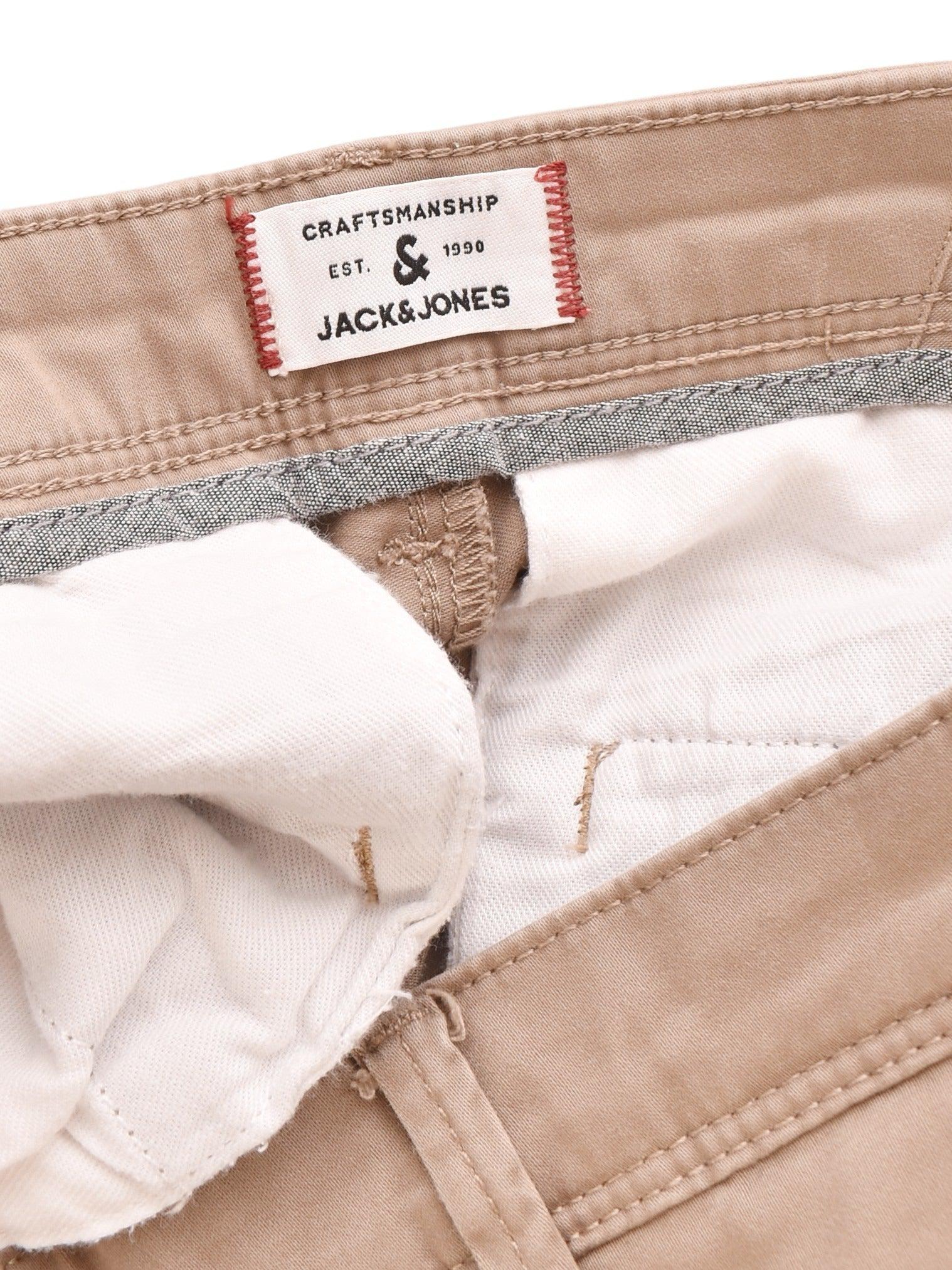 Jack & Jones Jeans - W33 L32 / Beige / Mand - SassyLAB Secondhand