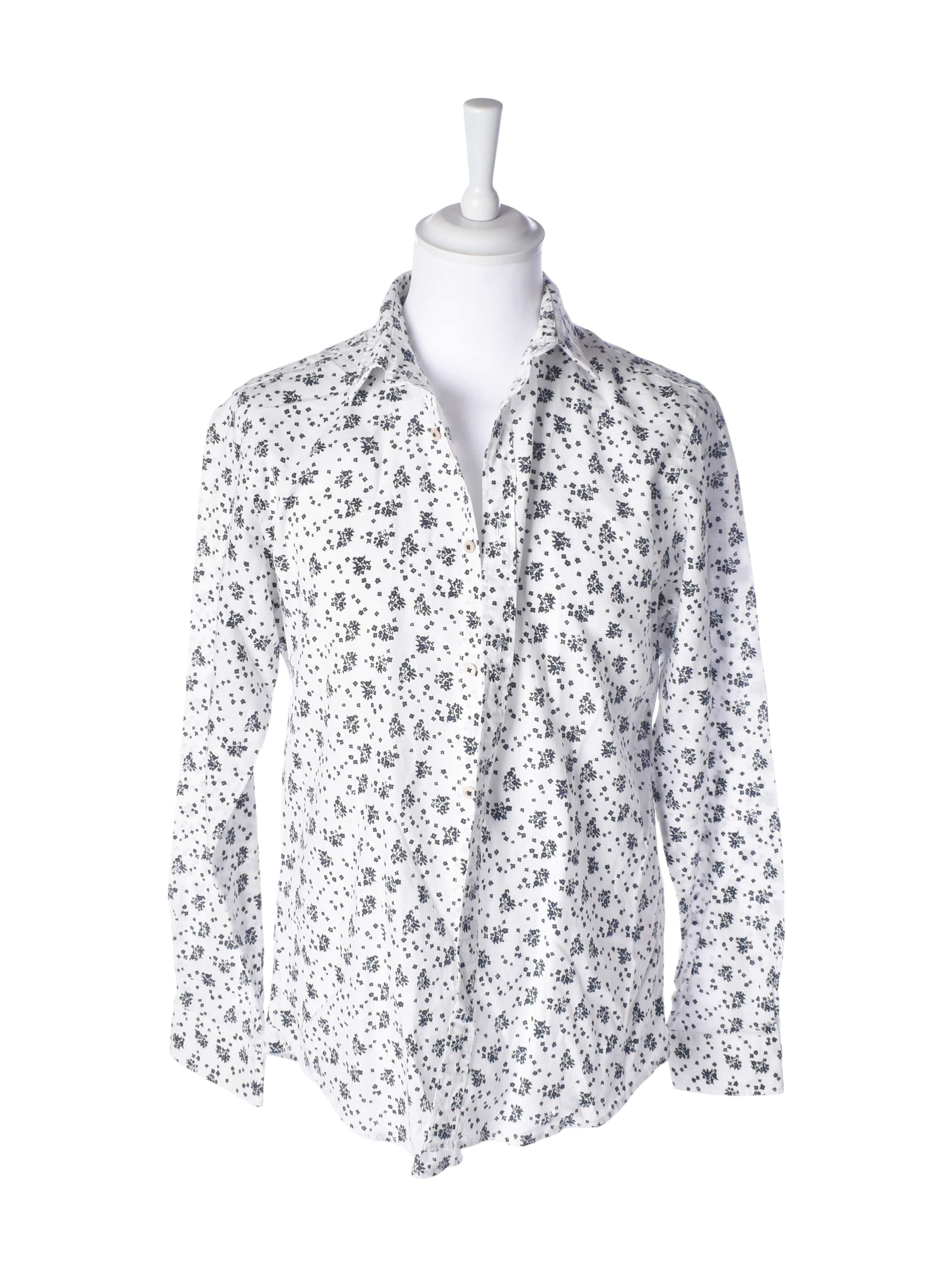 Jack & Jones Skjorte - M / Hvid / Mand - SassyLAB Secondhand