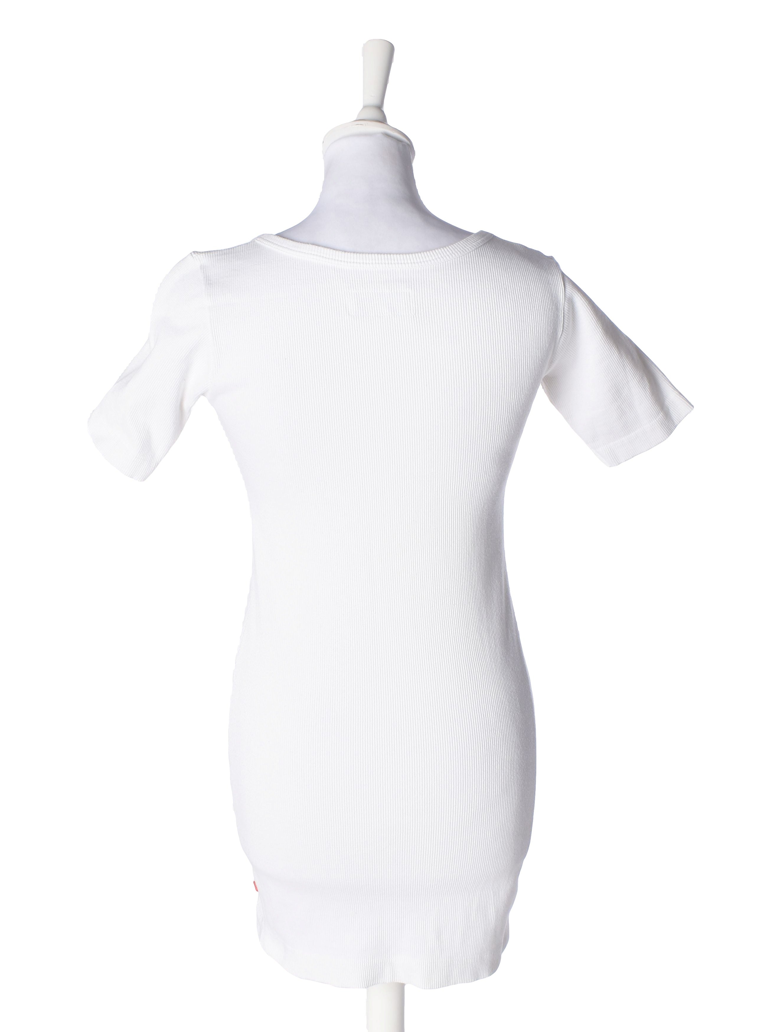 Jackpot by Carli Gry T-Shirt - XS / Hvid / Kvinde - SassyLAB Secondhand