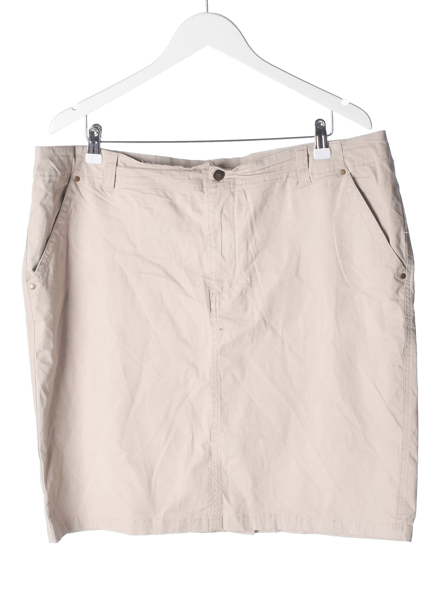Jackpot Nederdel - 46 / Beige / Kvinde - SassyLAB Secondhand