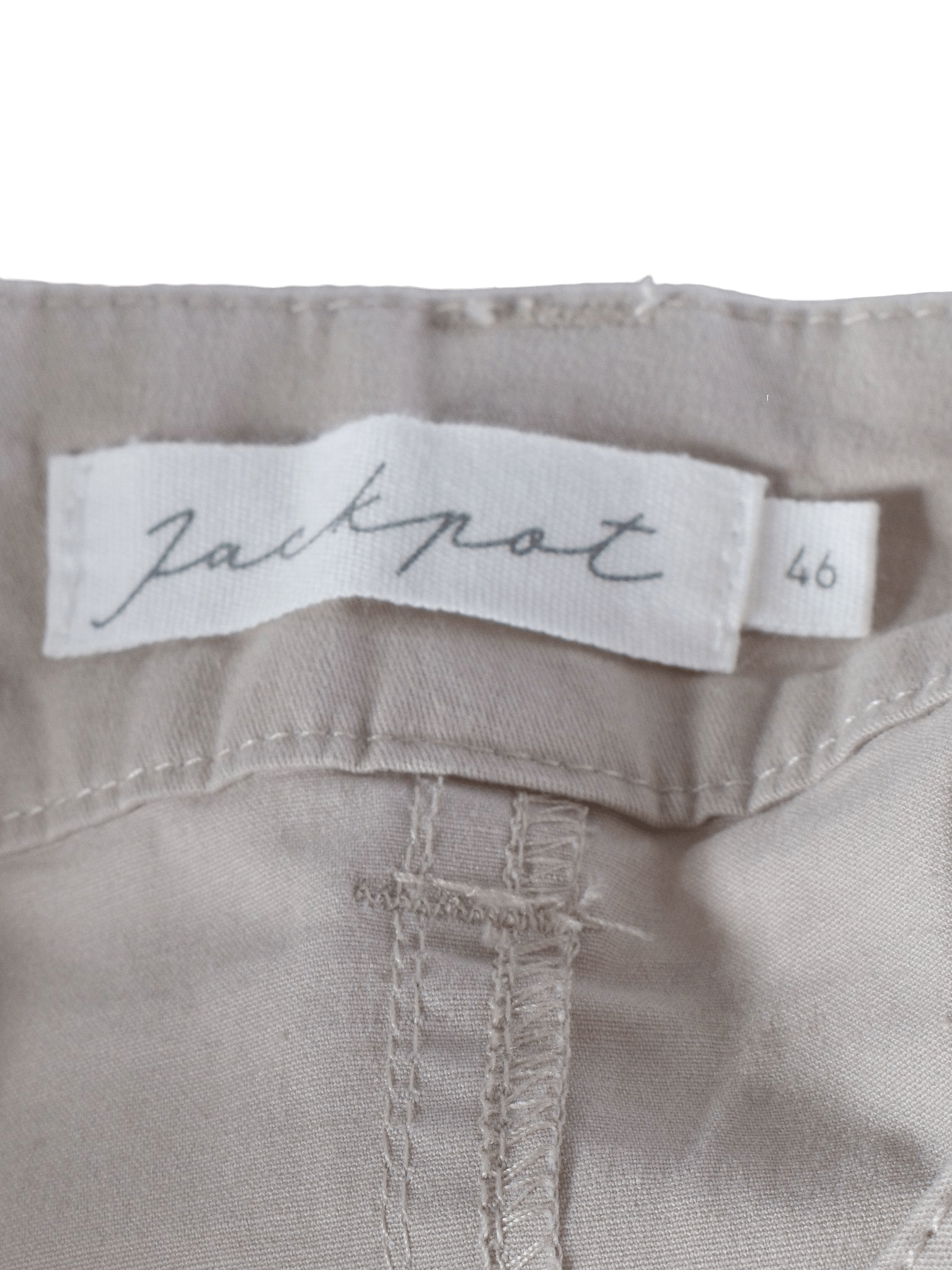 Jackpot Nederdel - 46 / Beige / Kvinde - SassyLAB Secondhand