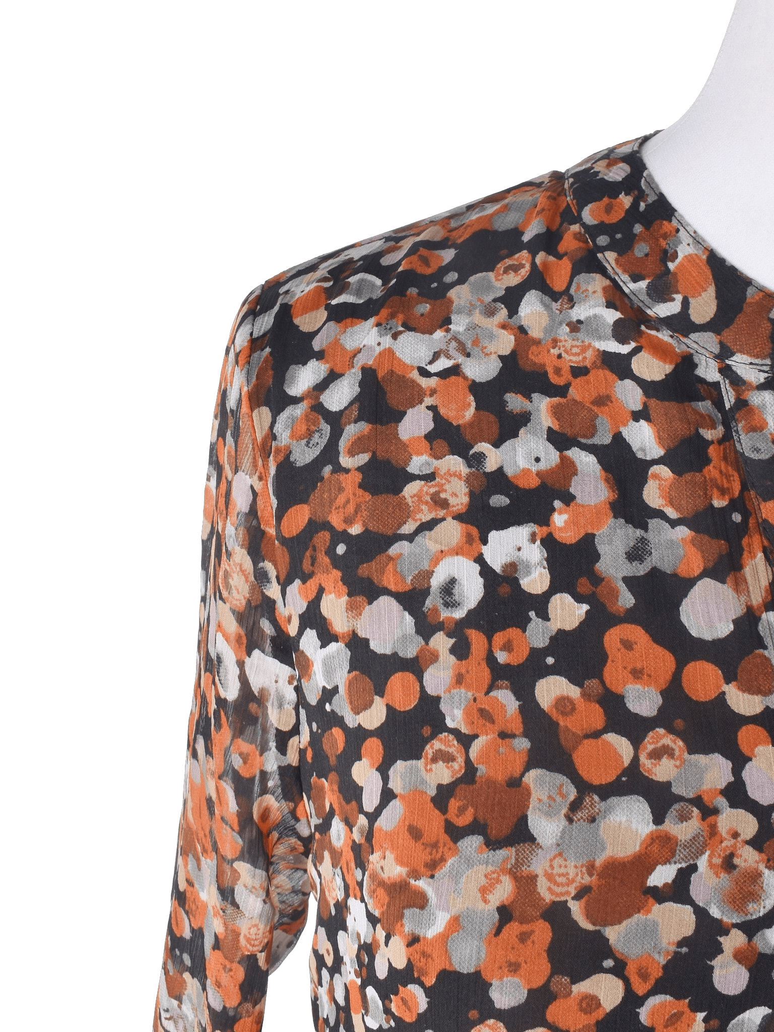 Jacqueline De Yong Kjole - 36 / Orange / Kvinde - SassyLAB Secondhand