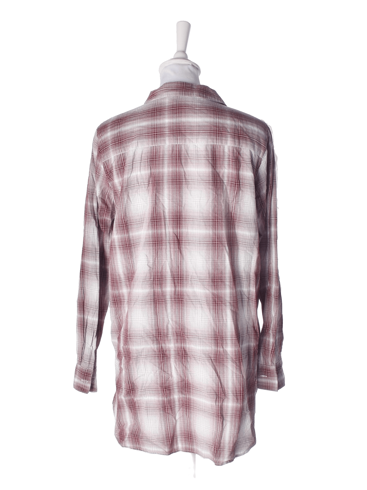 Jacqueline De Yong Skjortekjole - 38 / Rød / Kvinde - SassyLAB Secondhand