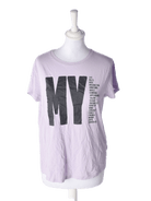 Jacqueline De Yong T-Shirt - M / Lilla / Kvinde - SassyLAB Secondhand