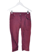 Jam Jeans 3/4 Bukser - 38 / Rød / Kvinde - SassyLAB Secondhand