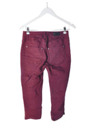 Jam Jeans 3/4 Bukser - 38 / Rød / Kvinde - SassyLAB Secondhand