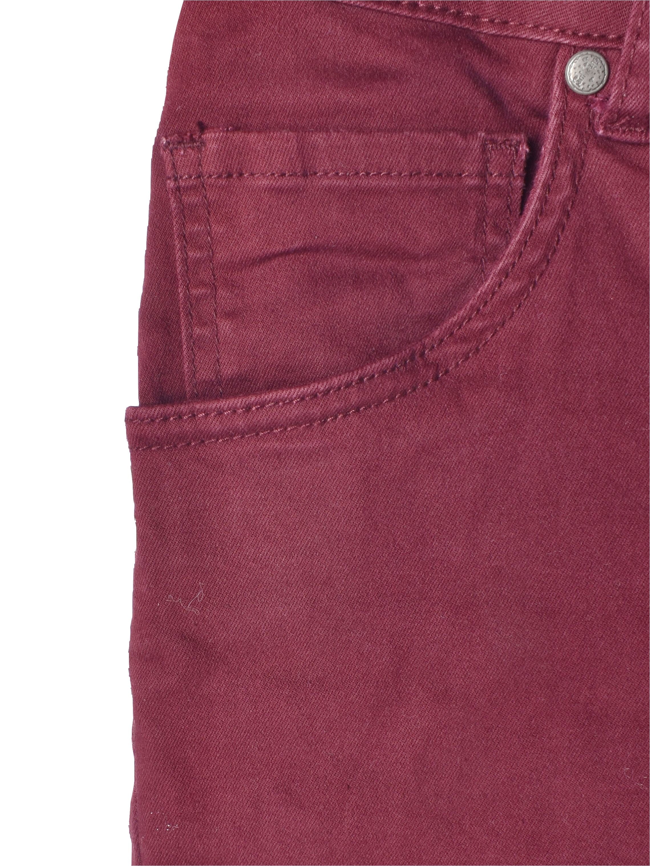 Jam Jeans 3/4 Bukser - 38 / Rød / Kvinde - SassyLAB Secondhand