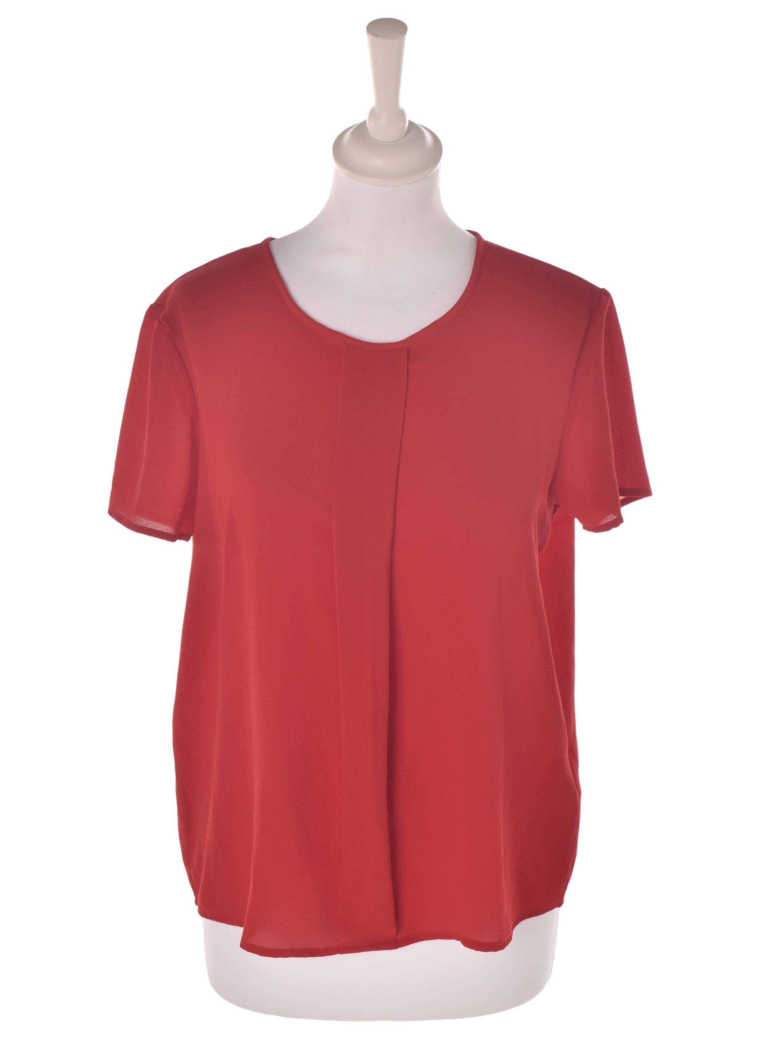Jaqueline de young Bluse - 36 / Rød / Kvinde - SassyLAB Secondhand