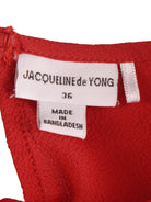 Jaqueline de young Bluse - 36 / Rød / Kvinde - SassyLAB Secondhand