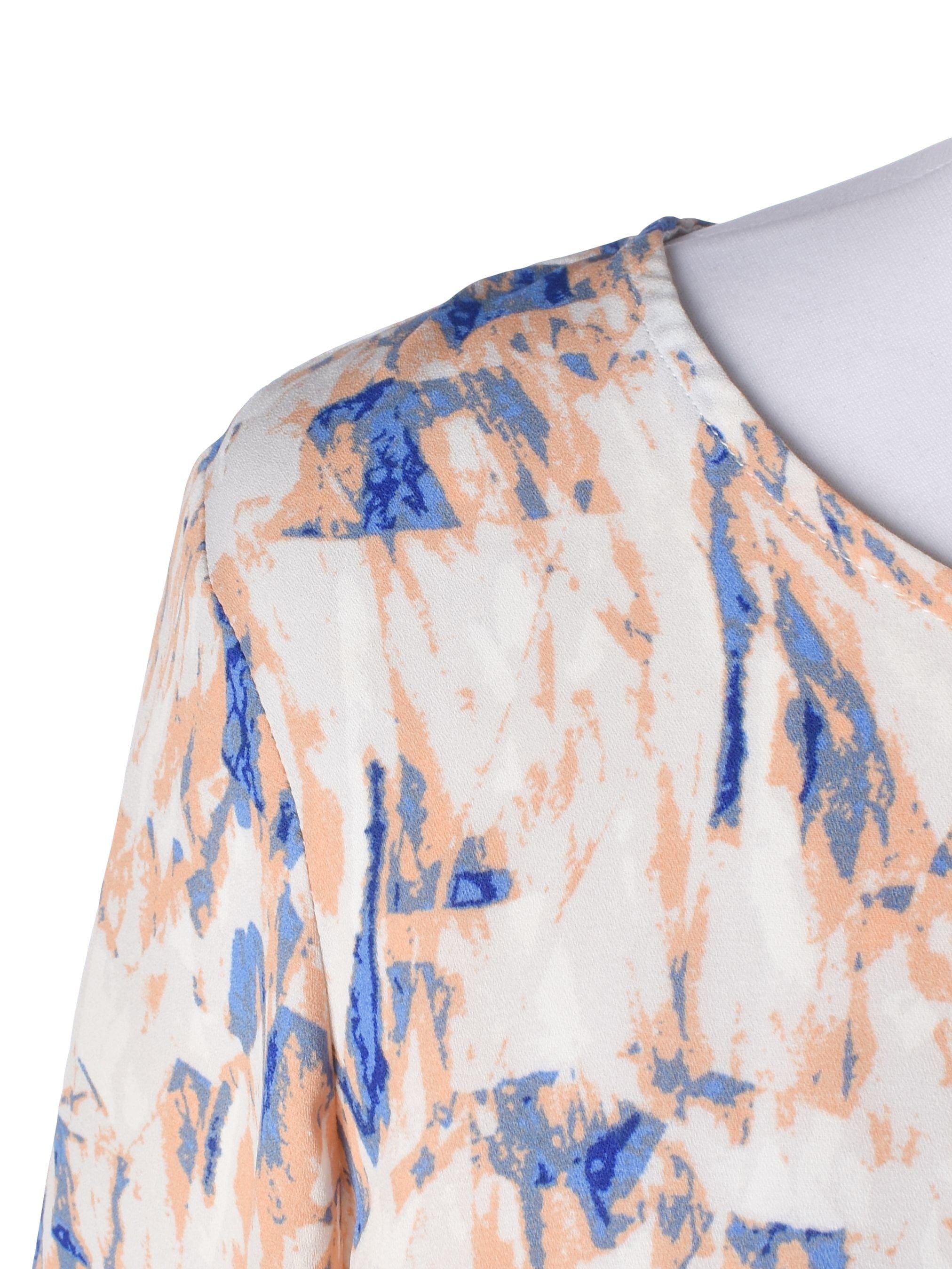 JDY Bluse - 36 / Multifarvet / Kvinde - SassyLAB Secondhand