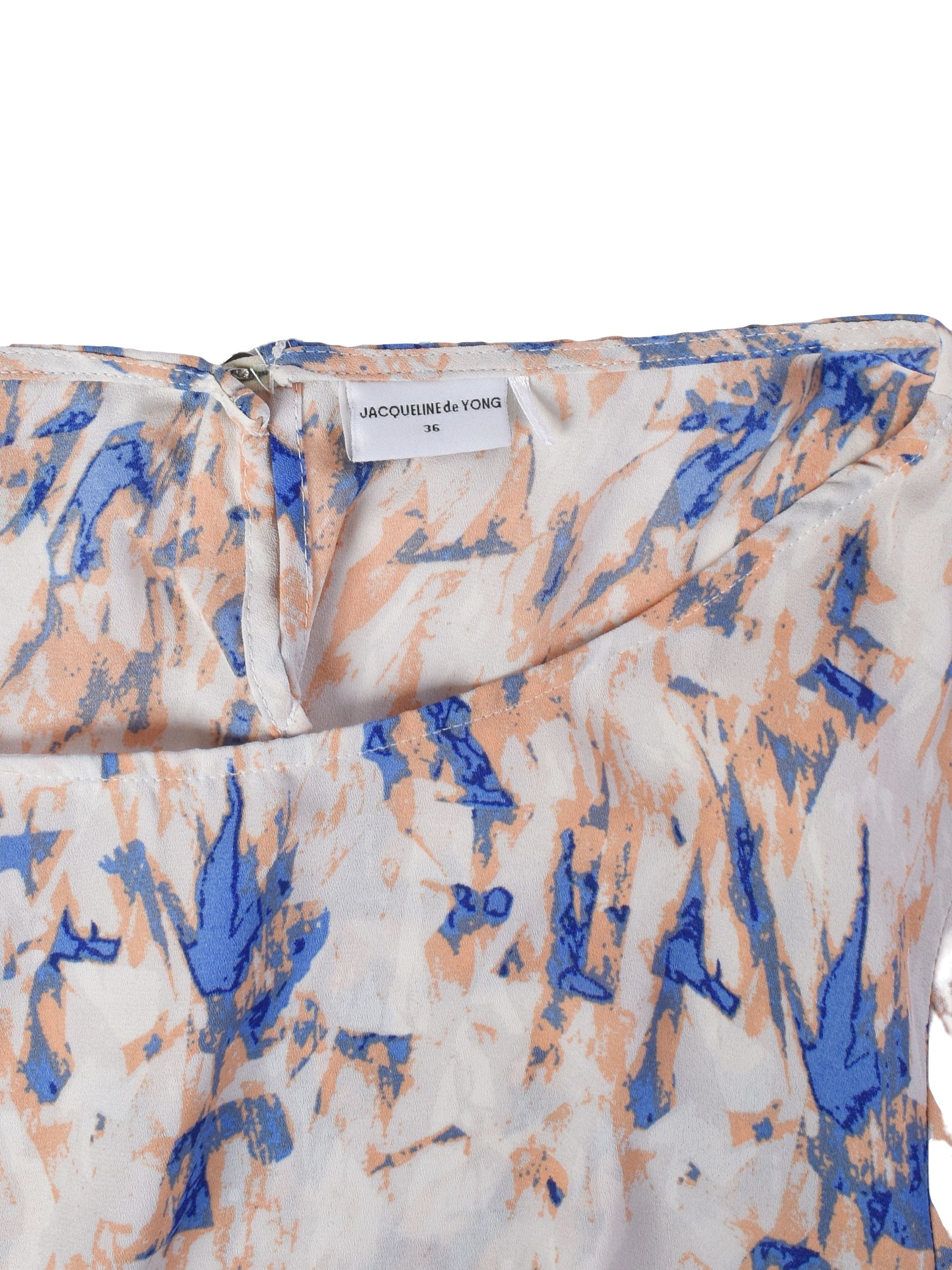 JDY Bluse - 36 / Multifarvet / Kvinde - SassyLAB Secondhand
