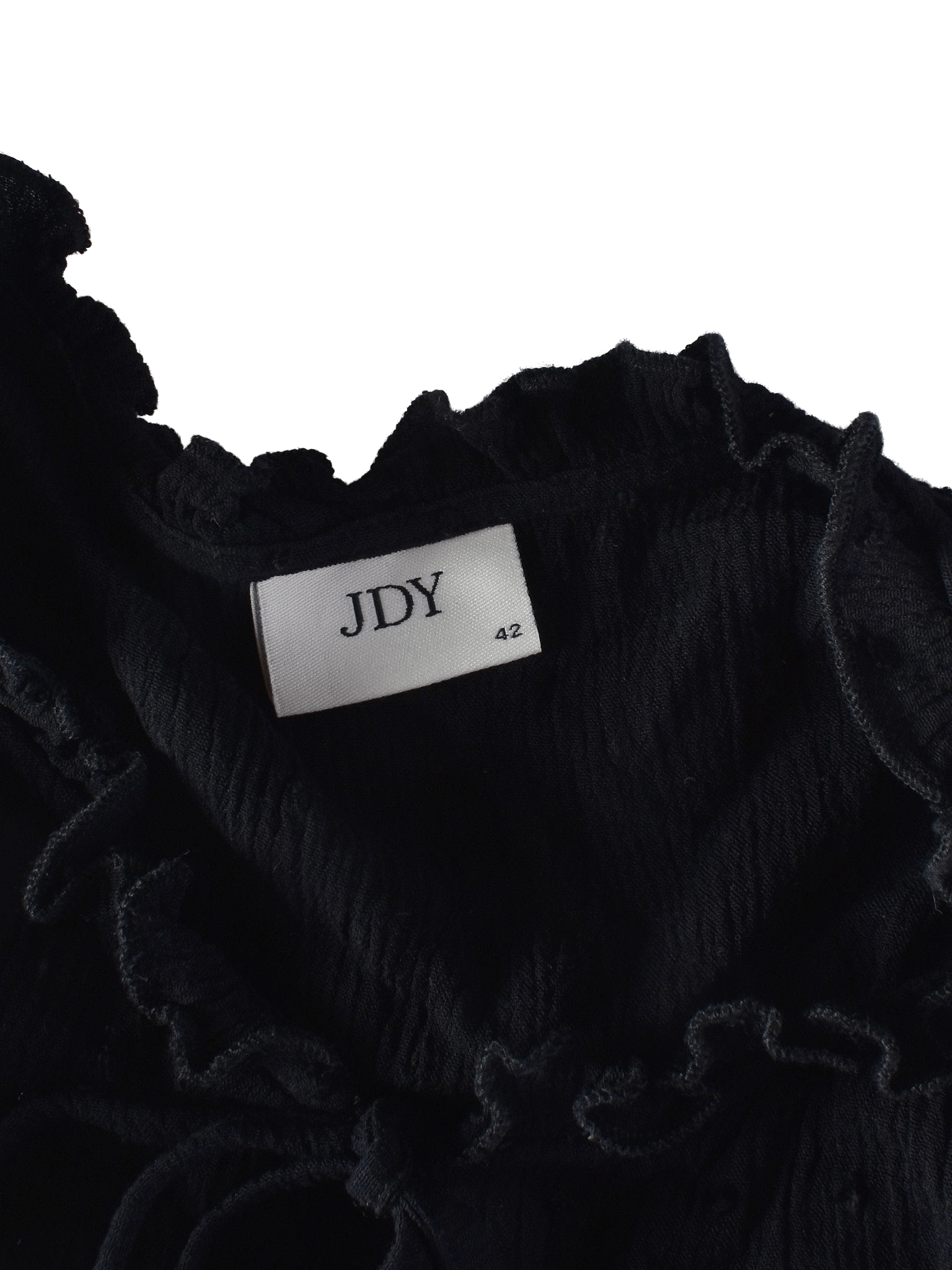 JDY Bluse - 42 / Sort / Kvinde - SassyLAB Secondhand