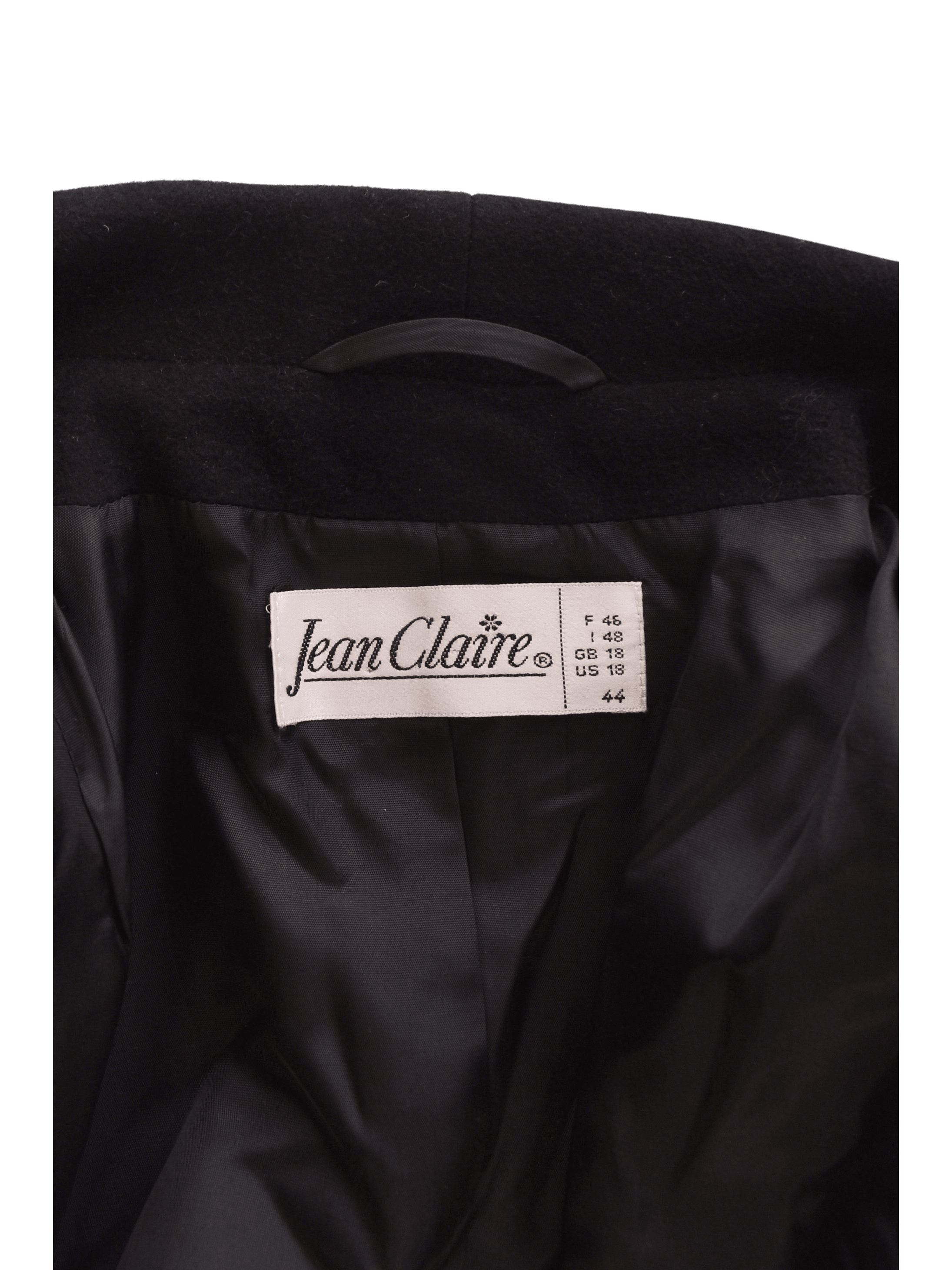Jean Claire Jakke - 44 / Sort / Mand - SassyLAB Secondhand