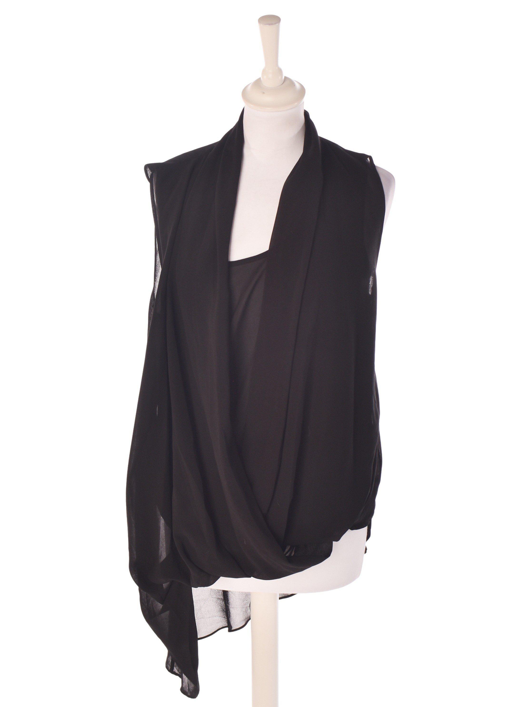 Jeane Blush Bluse - 36 / Sort / Kvinde - SassyLAB Secondhand