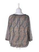 Jensen women Bluse - 44 / Dyreprint / Kvinde - SassyLAB Secondhand