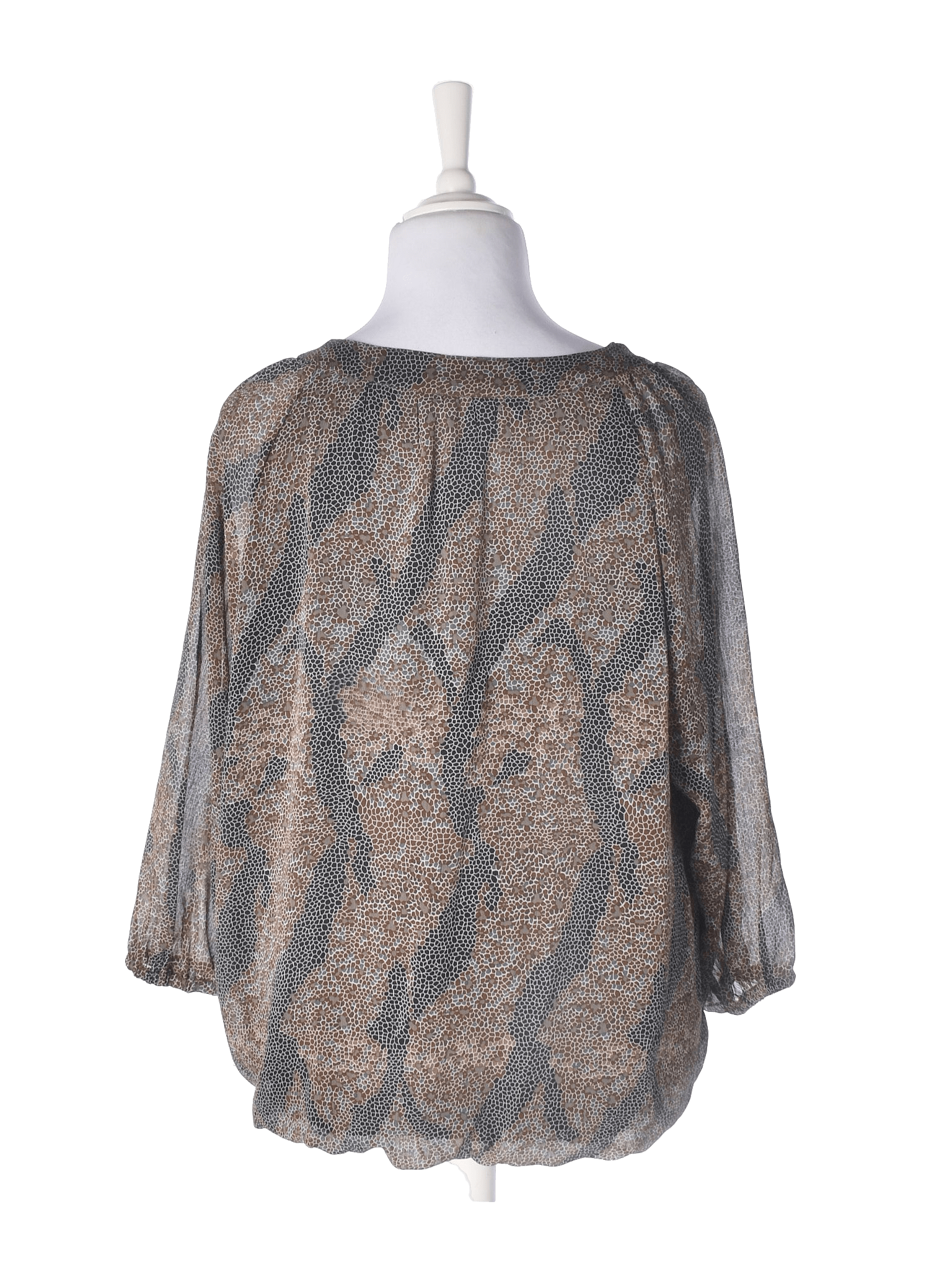 Jensen women Bluse - 44 / Dyreprint / Kvinde - SassyLAB Secondhand