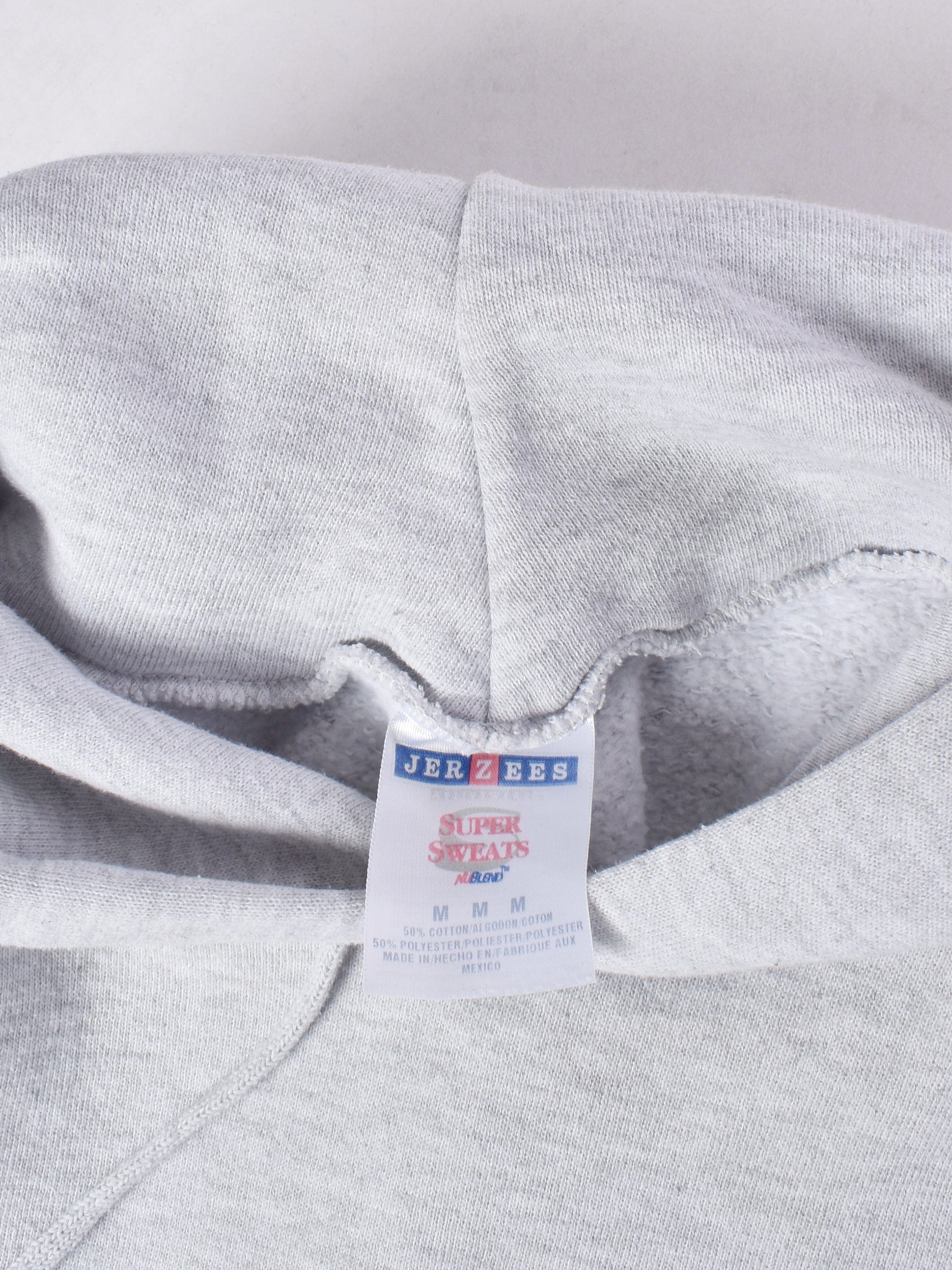 Jerzees Hoodie - M / Grå / Kvinde - SassyLAB Secondhand