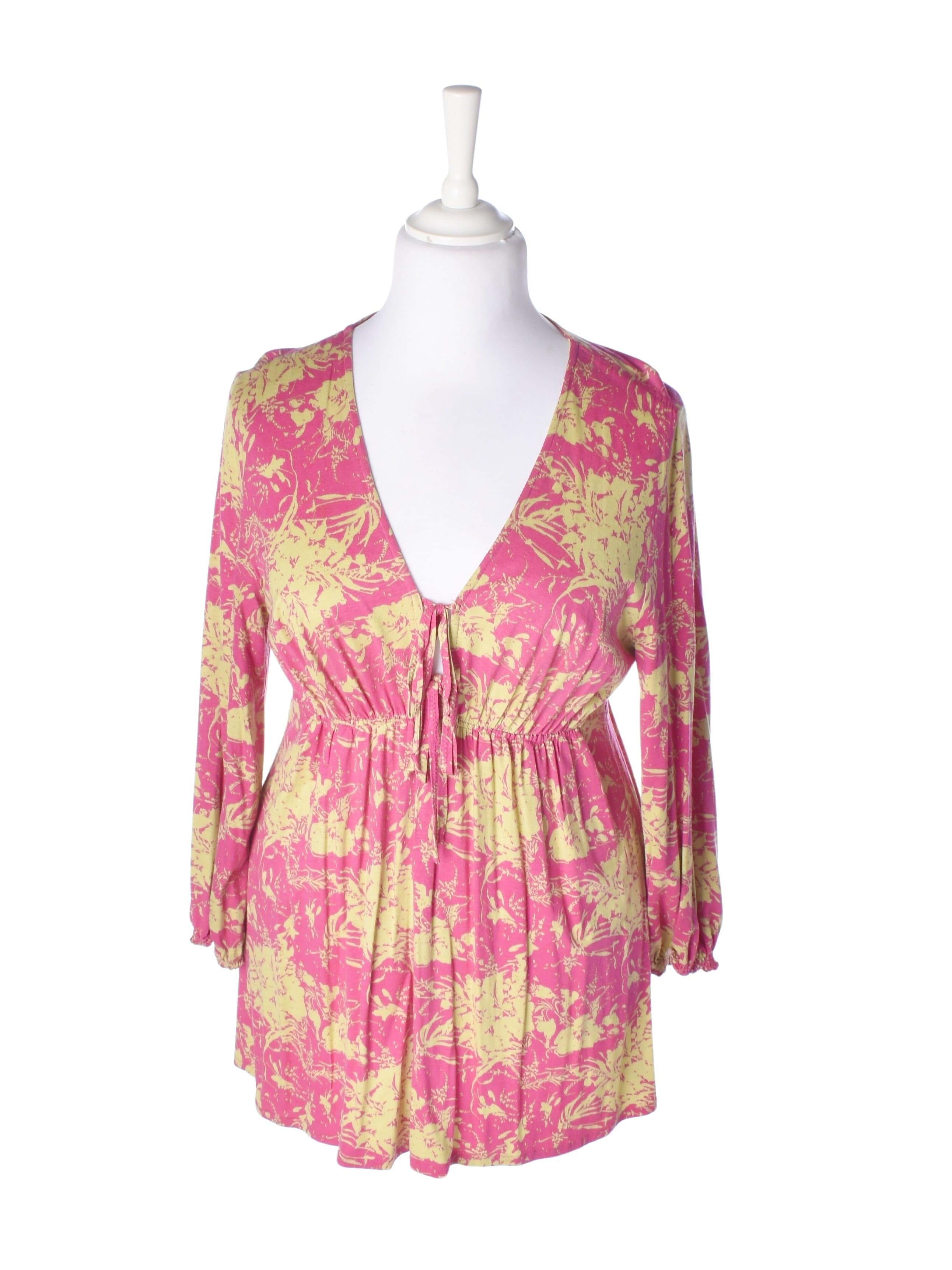 Joan Gyring Bluse - L / Pink / Kvinde - SassyLAB Secondhand