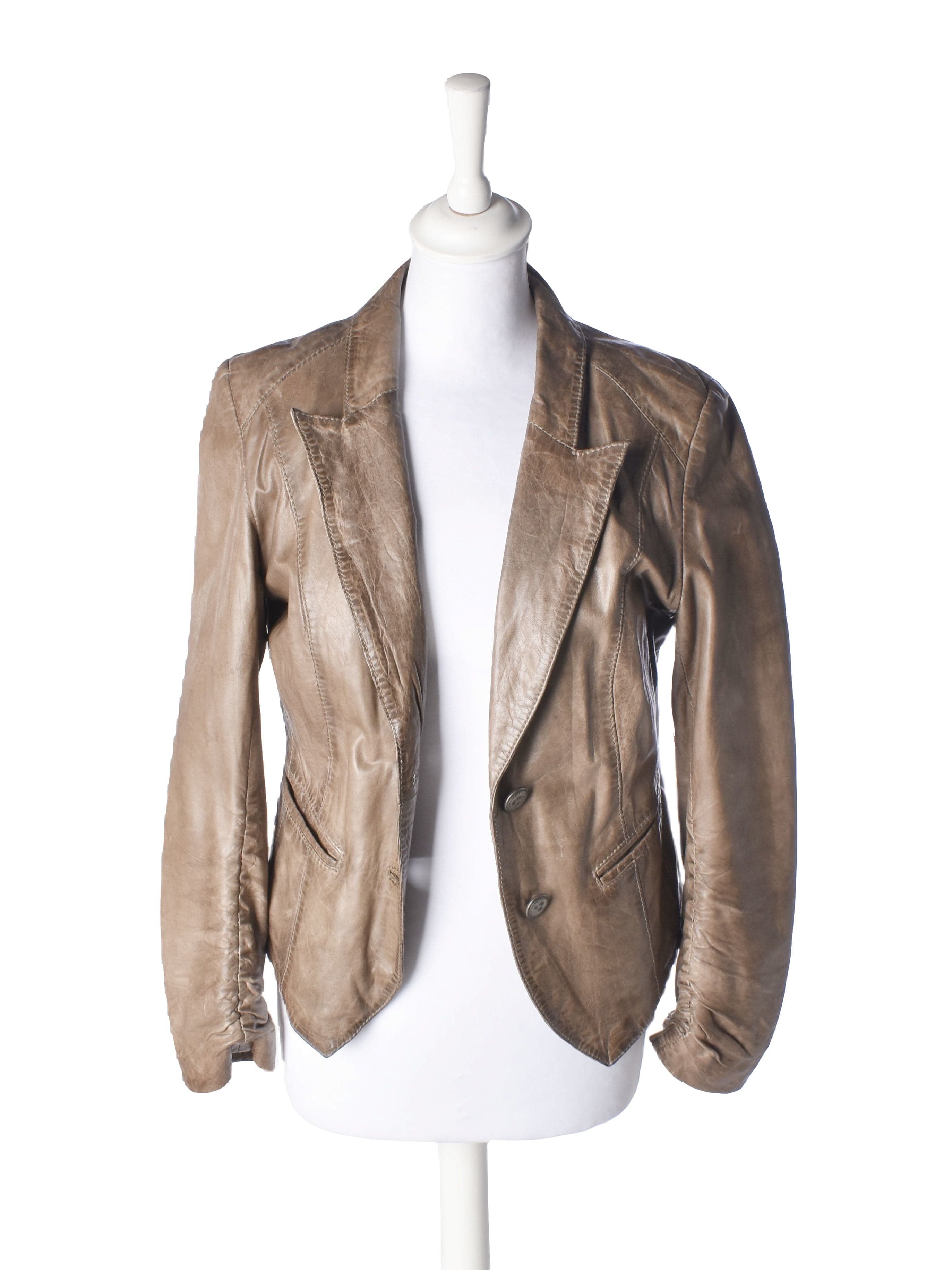 Jofama Jakke - 38 / Brun / Kvinde - SassyLAB Secondhand