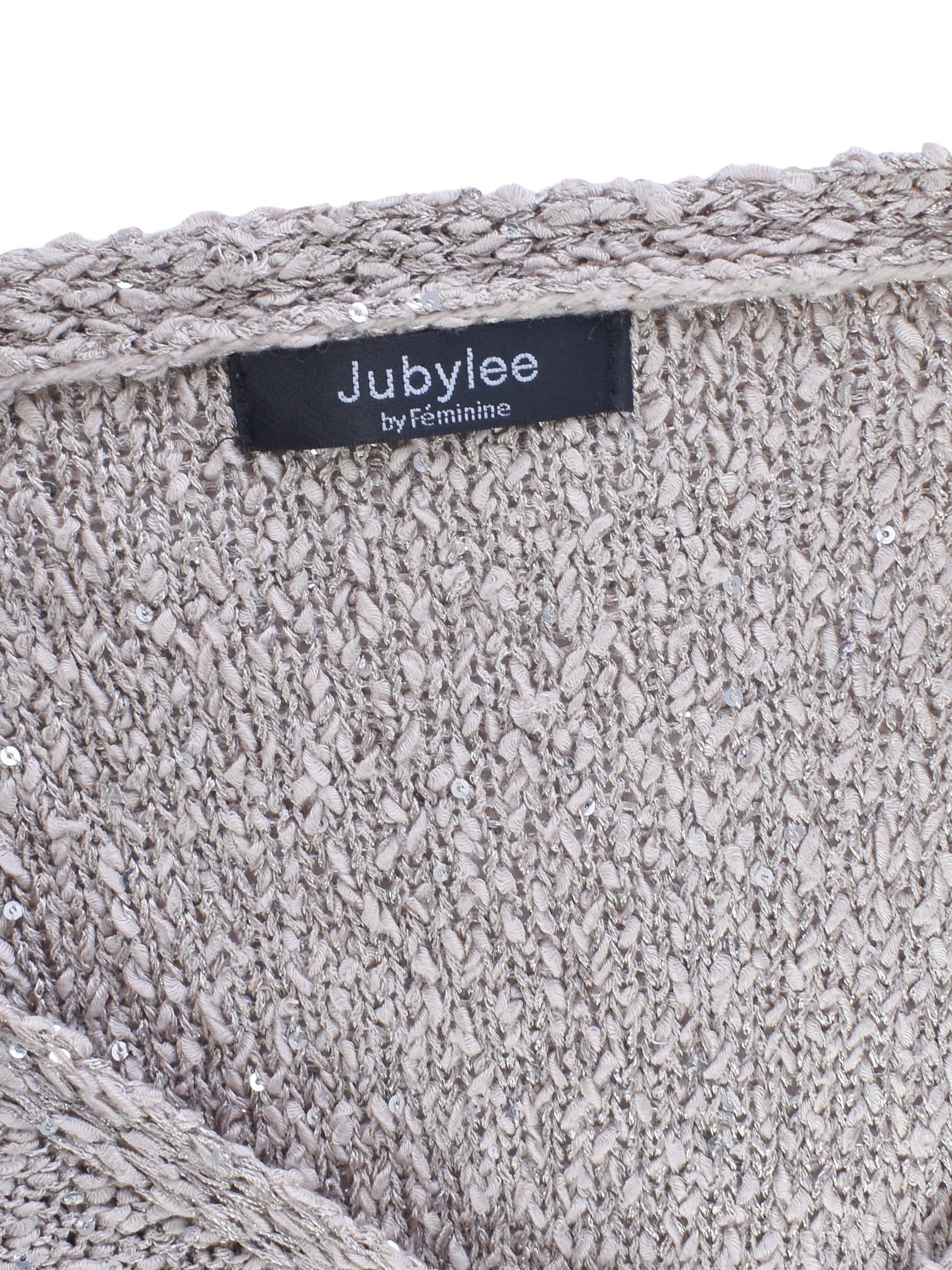 Jubylee Cardigan - M / Rosa / Kvinde - SassyLAB Secondhand