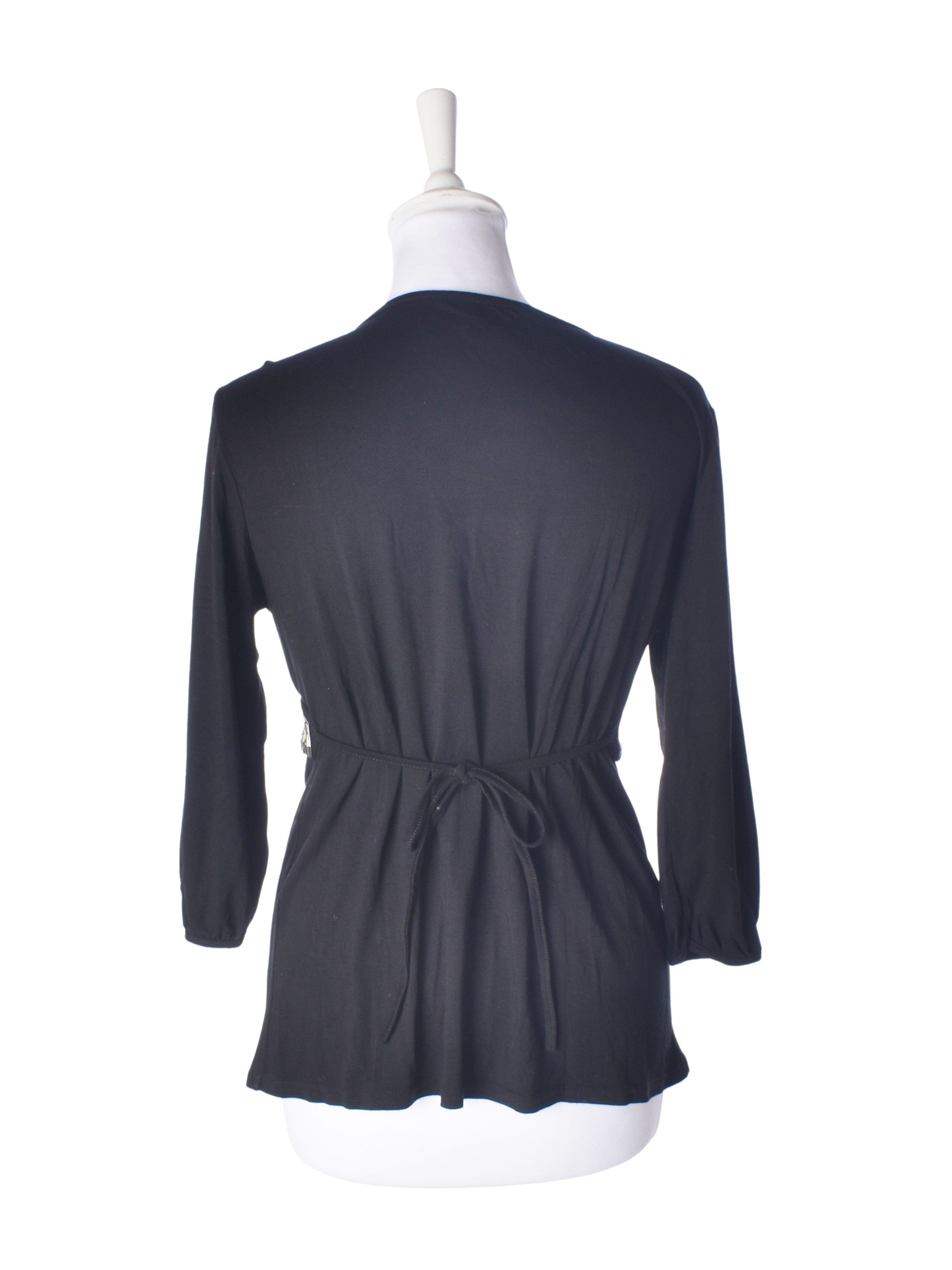 Jus d'Orange Bluse - S / Sort / Kvinde - SassyLAB Secondhand