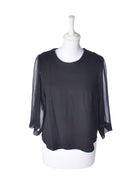 Just Female Bluse - S / Sort / Kvinde - SassyLAB Secondhand
