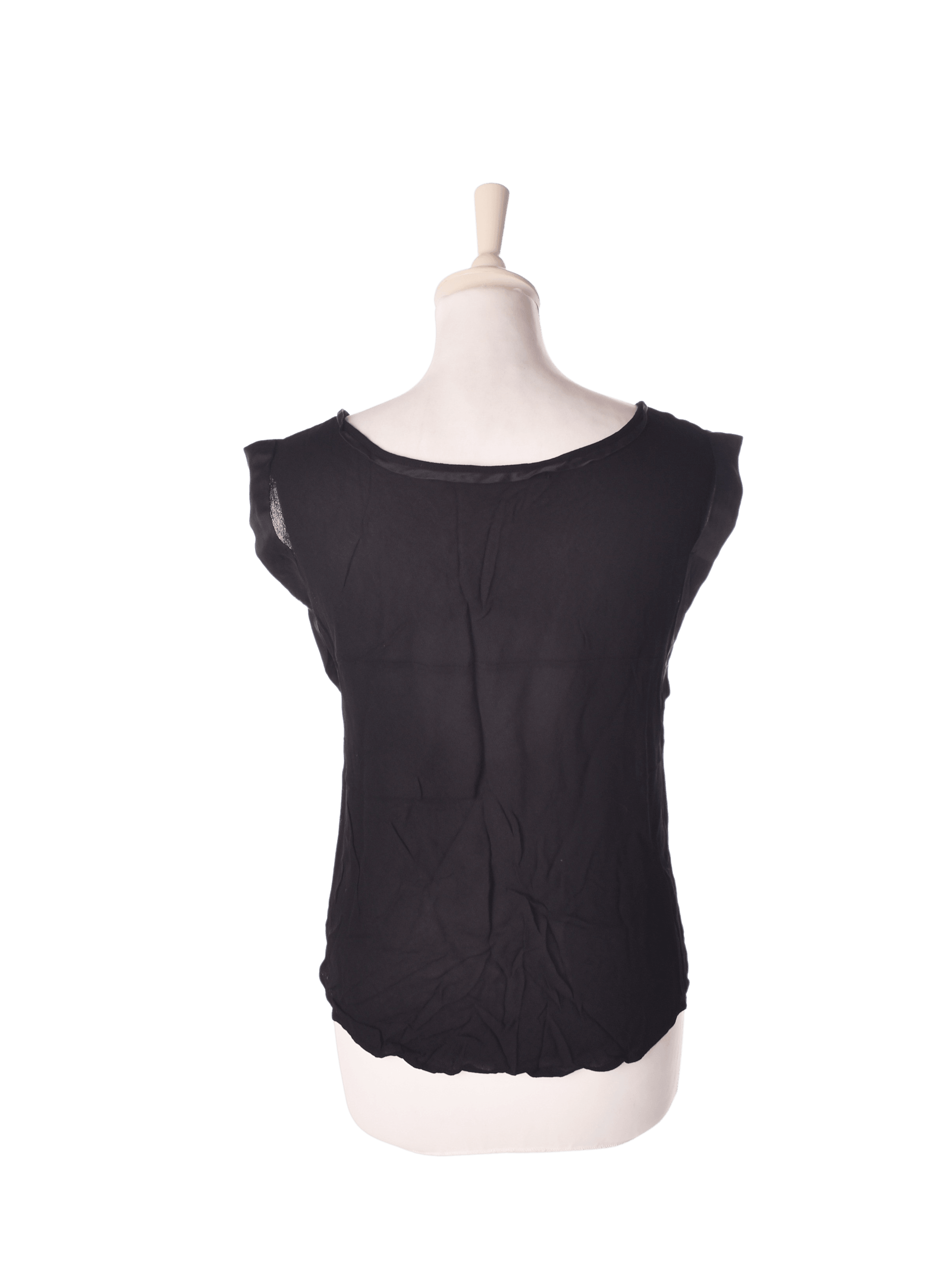Just Female Bluse - S / Sort / Kvinde - SassyLAB Secondhand