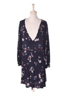 Just Female Kjole - S / Blå / Kvinde - SassyLAB Secondhand
