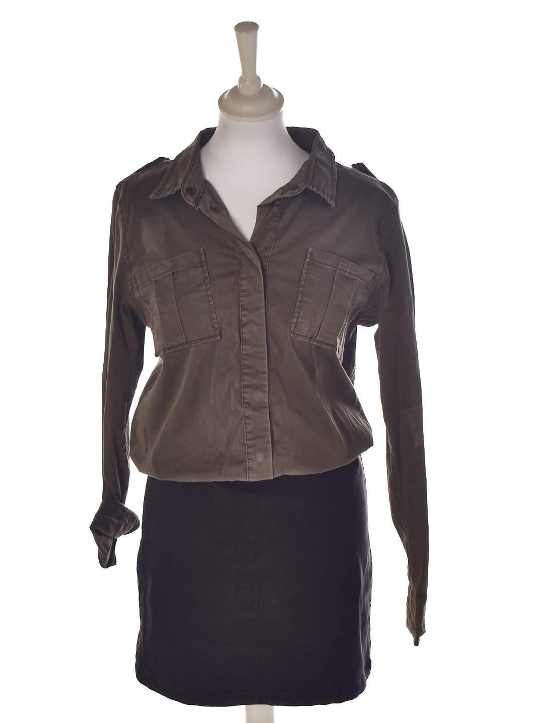 Just Female Kjole - S / Grøn / Kvinde - SassyLAB Secondhand