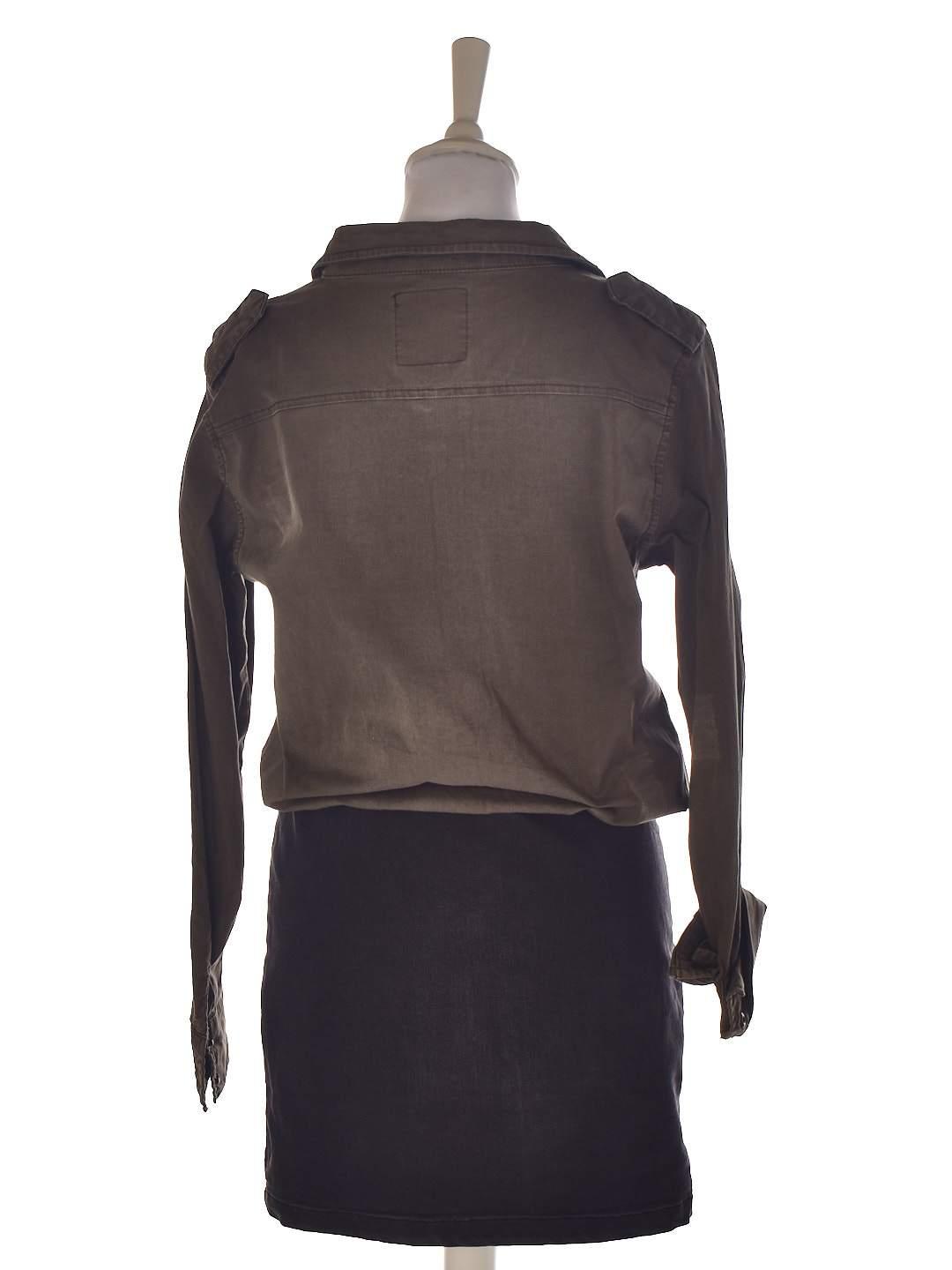 Just Female Kjole - S / Grøn / Kvinde - SassyLAB Secondhand