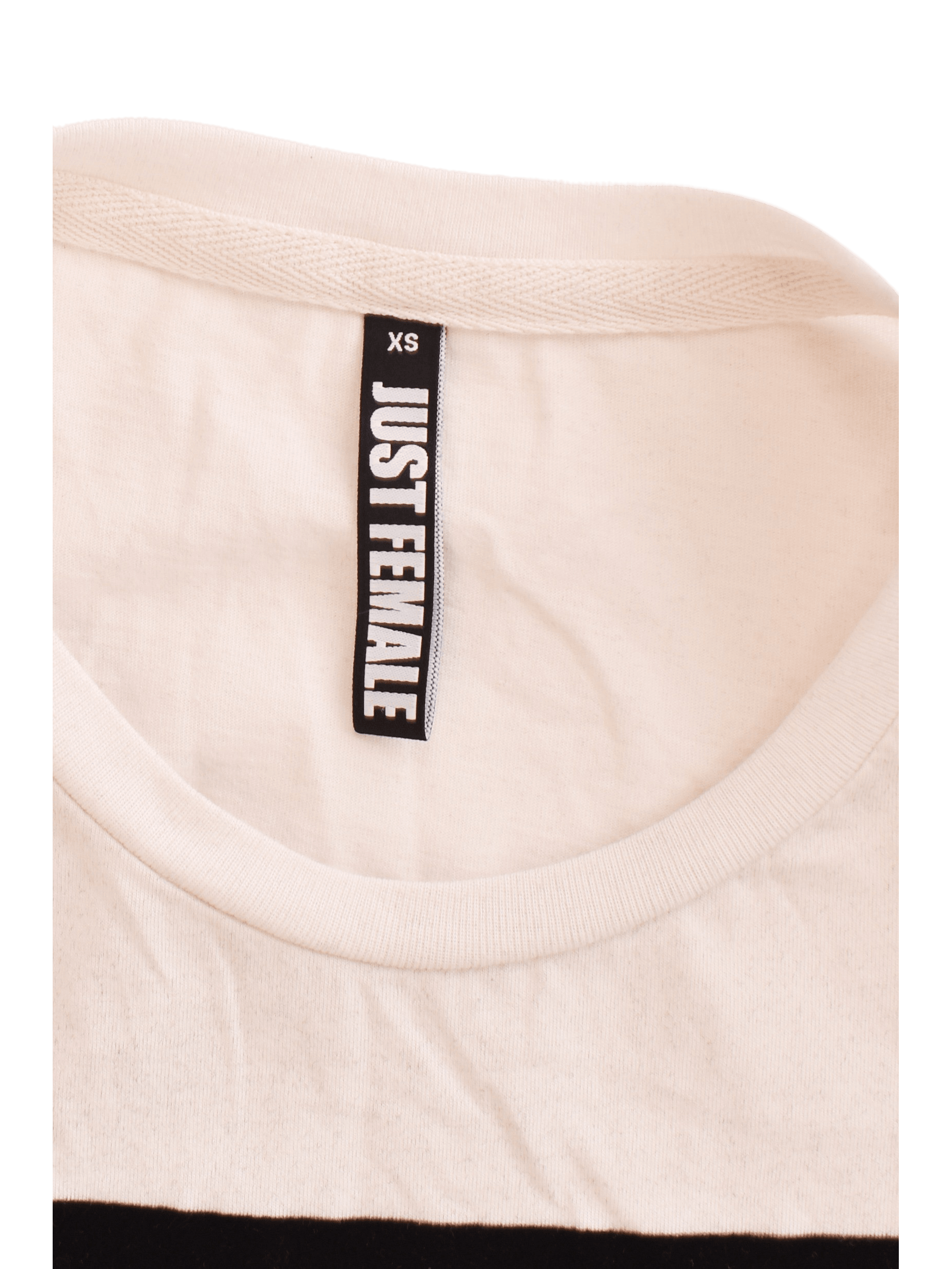 Just Female T-Shirt - XS / Grå / Kvinde - SassyLAB Secondhand