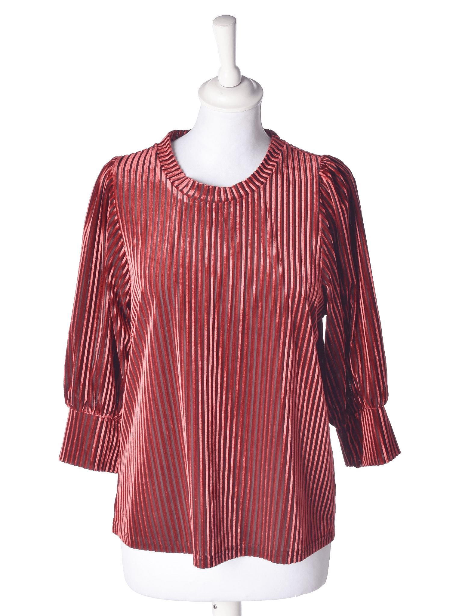 Kaffe Bluse - S / Rød / Kvinde - SassyLAB Secondhand