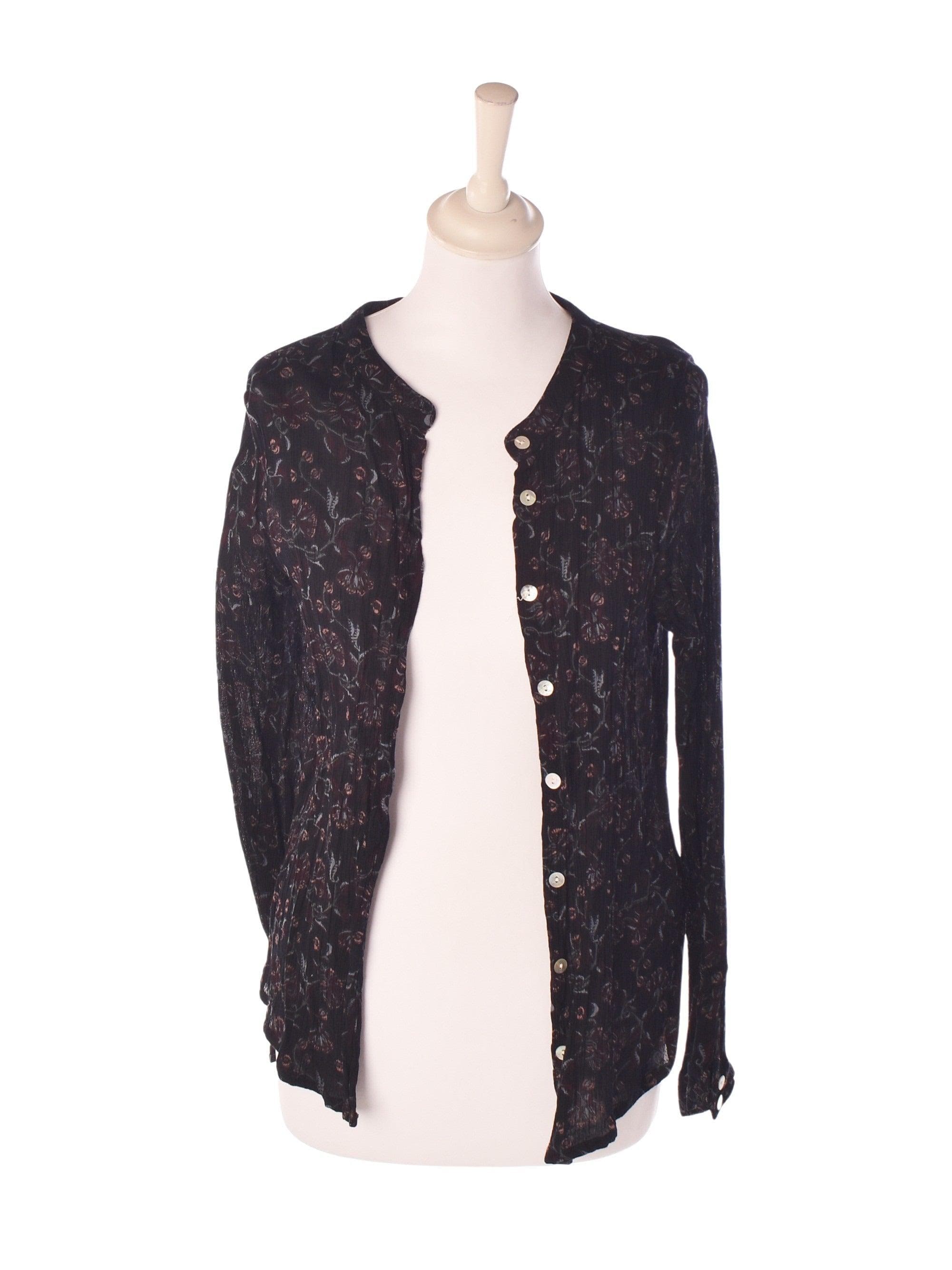 Kaffe Cardigan - 36 / Blomstret / Kvinde - SassyLAB Secondhand