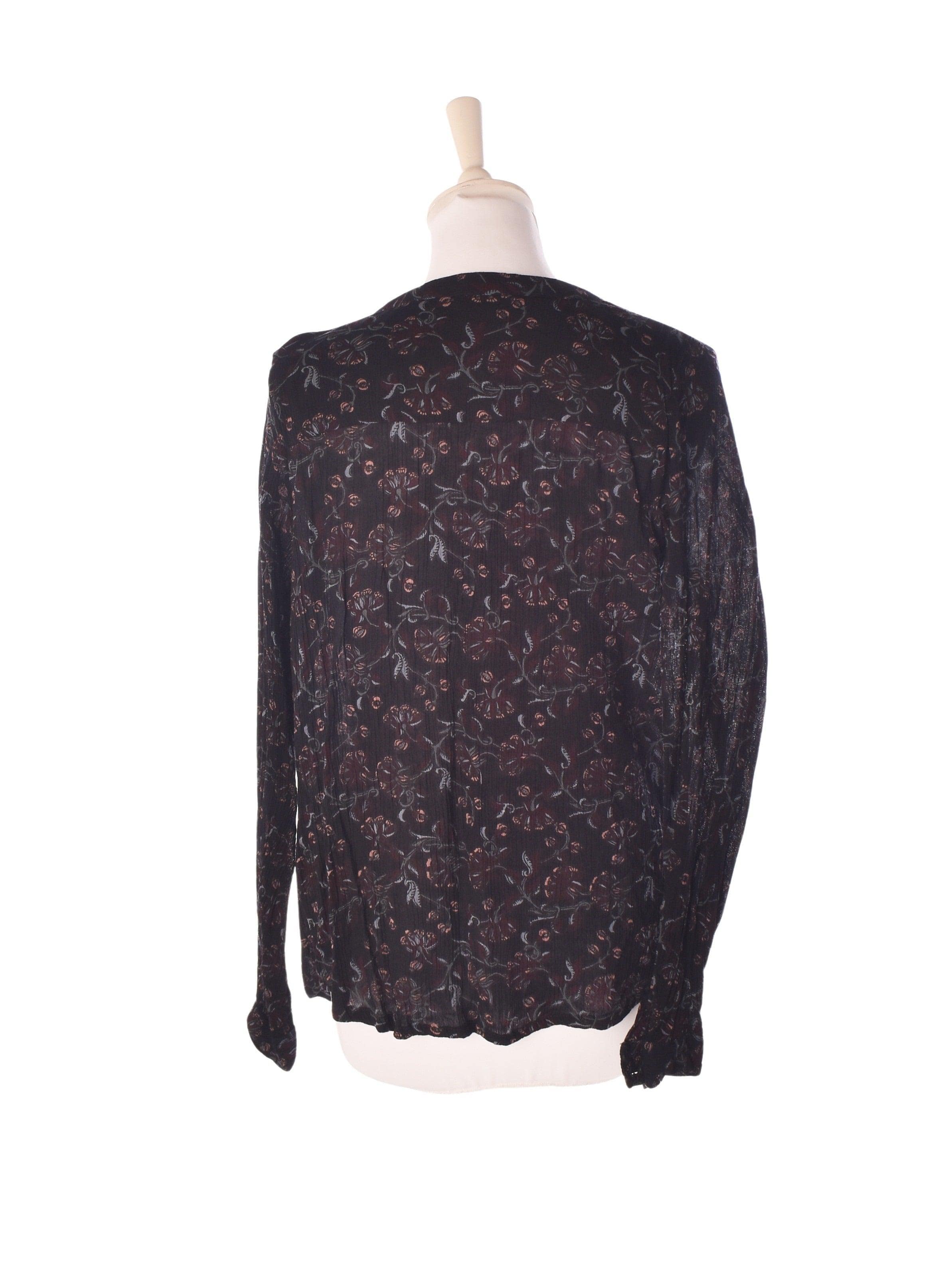 Kaffe Cardigan - 36 / Blomstret / Kvinde - SassyLAB Secondhand