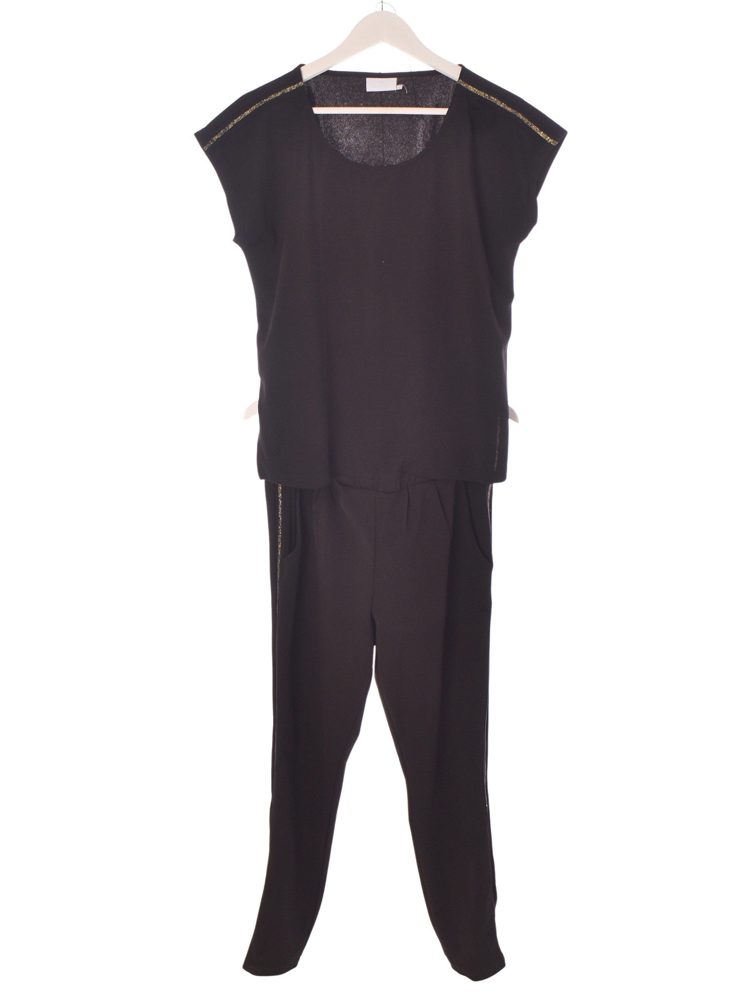 Kaffe Jumpsuit - M / Sort / Kvinde - SassyLAB Secondhand