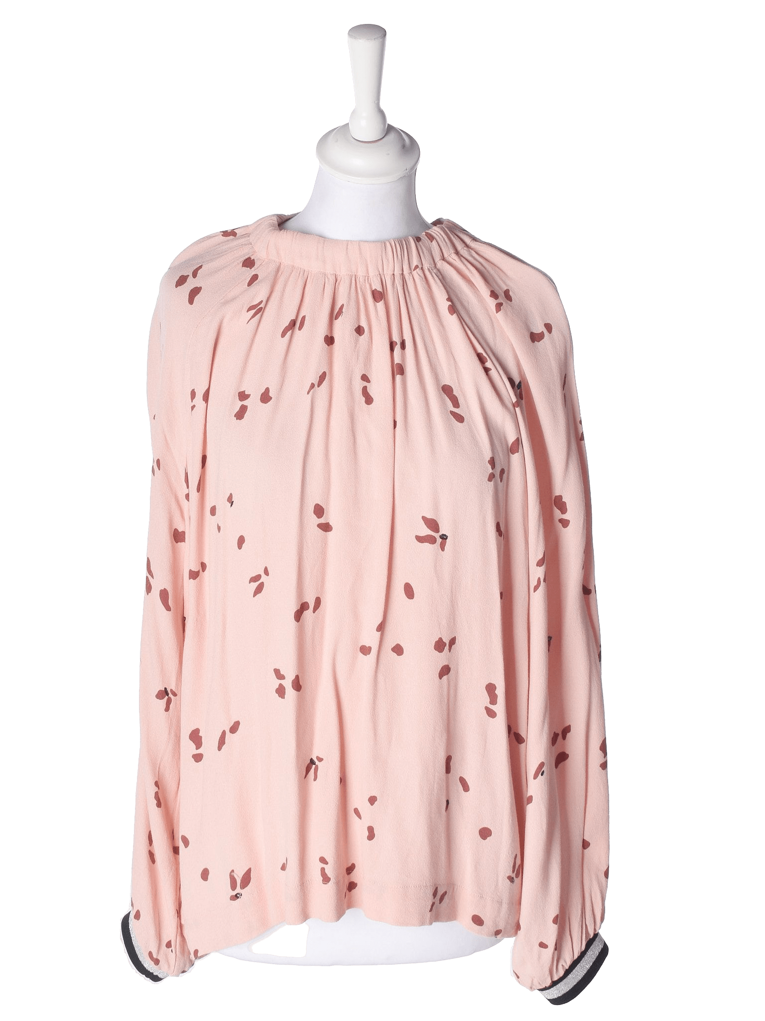 Karen By Simonsen Bluse - 36 / Rosa / Kvinde - SassyLAB Secondhand