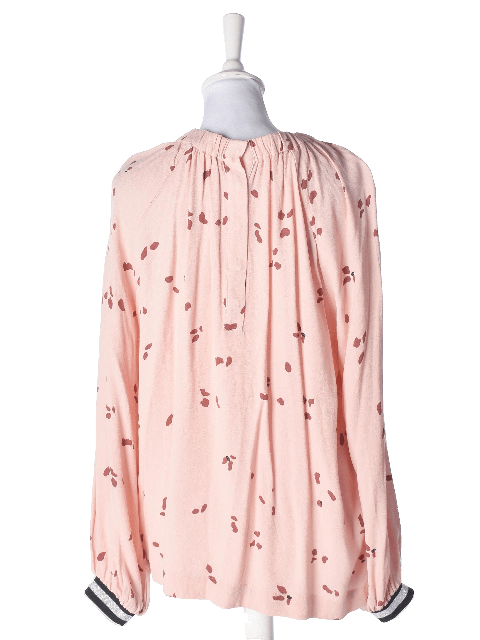 Karen By Simonsen Bluse - 36 / Rosa / Kvinde - SassyLAB Secondhand