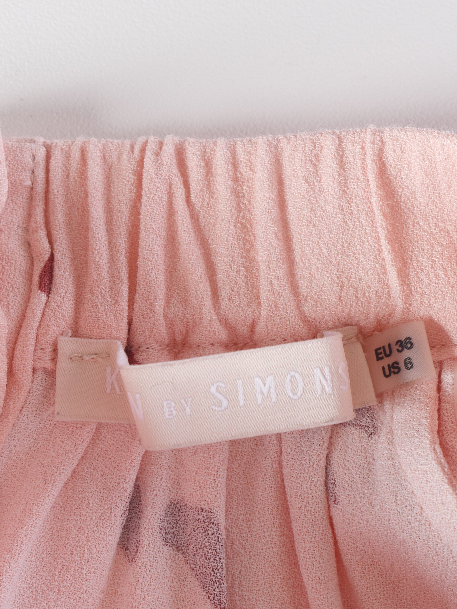Karen By Simonsen Bluse - 36 / Rosa / Kvinde - SassyLAB Secondhand